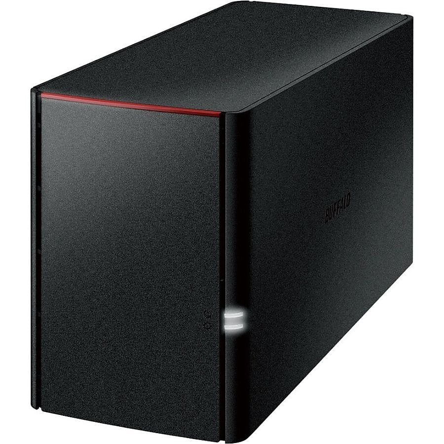 Buffalo Americas 2-Bay 4TB Personal Cloud Storage, Black