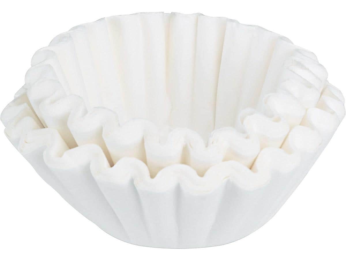 Bunn 12-Cup Paper Coffee Filter, Basket, 100/Box