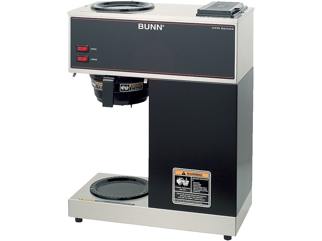 Bunn VPR 12-Cups Pourover Coffee Maker, Black