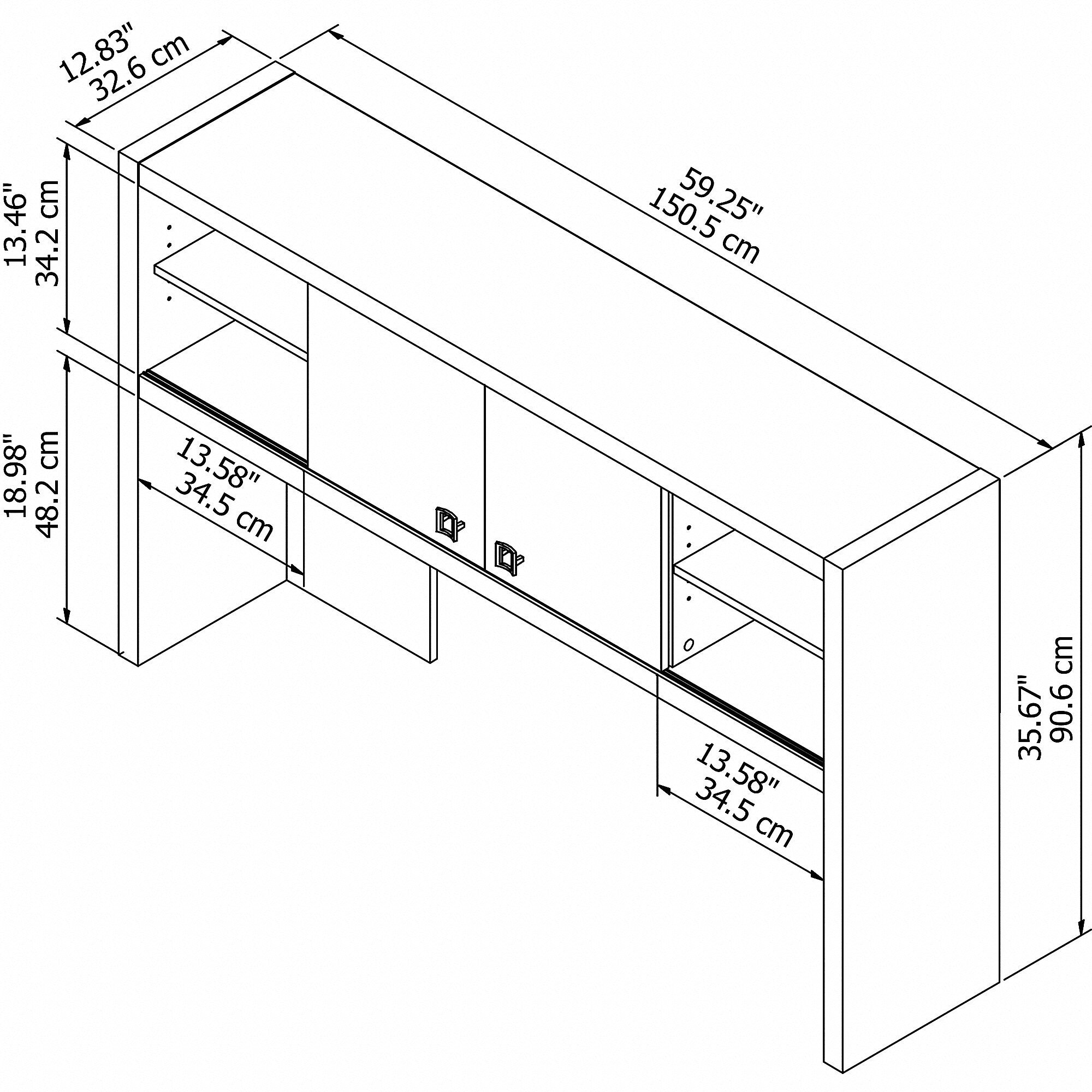 Bush Business Furniture Echo 60