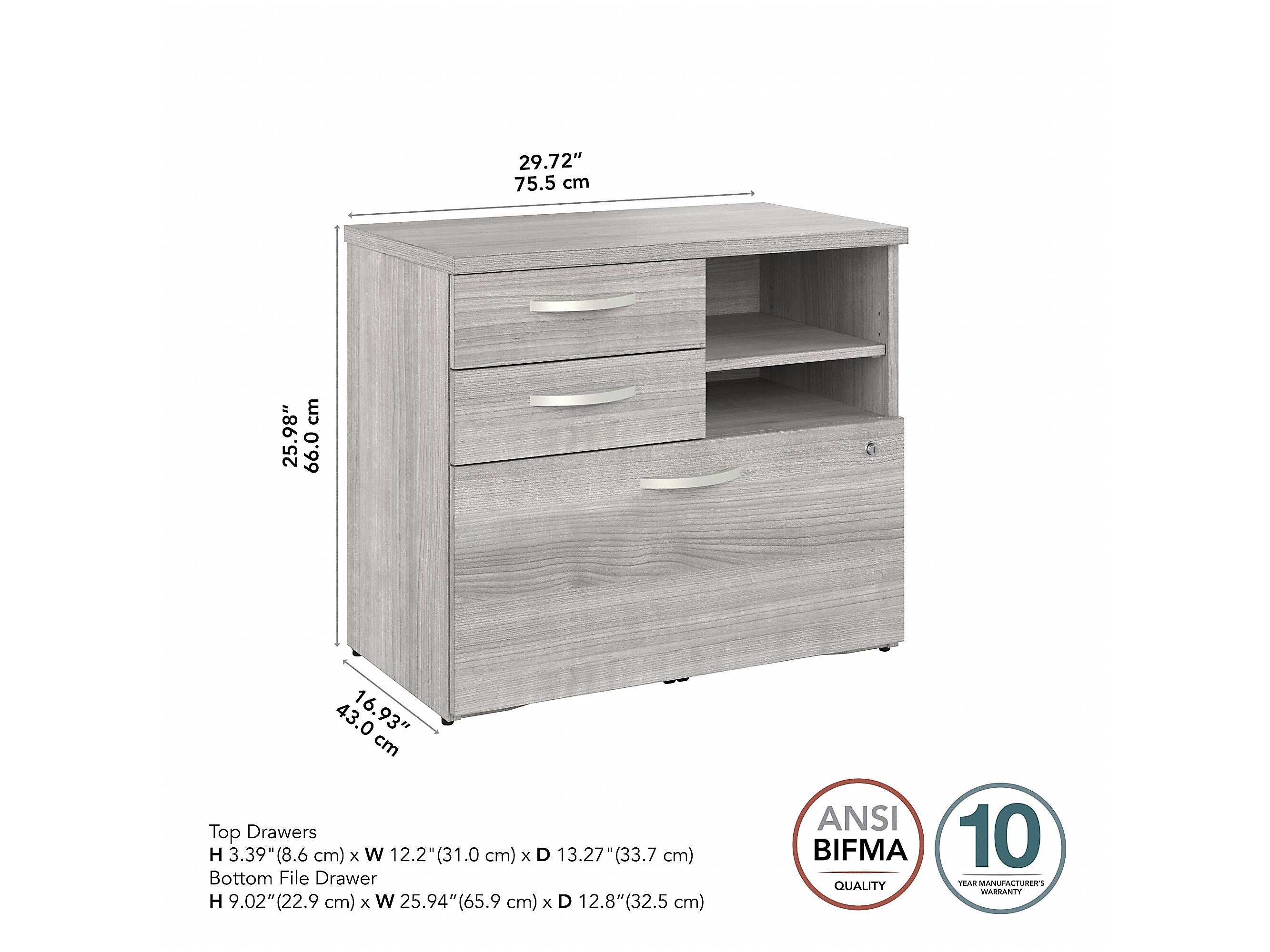 Bush Business Furniture Hybrid 26