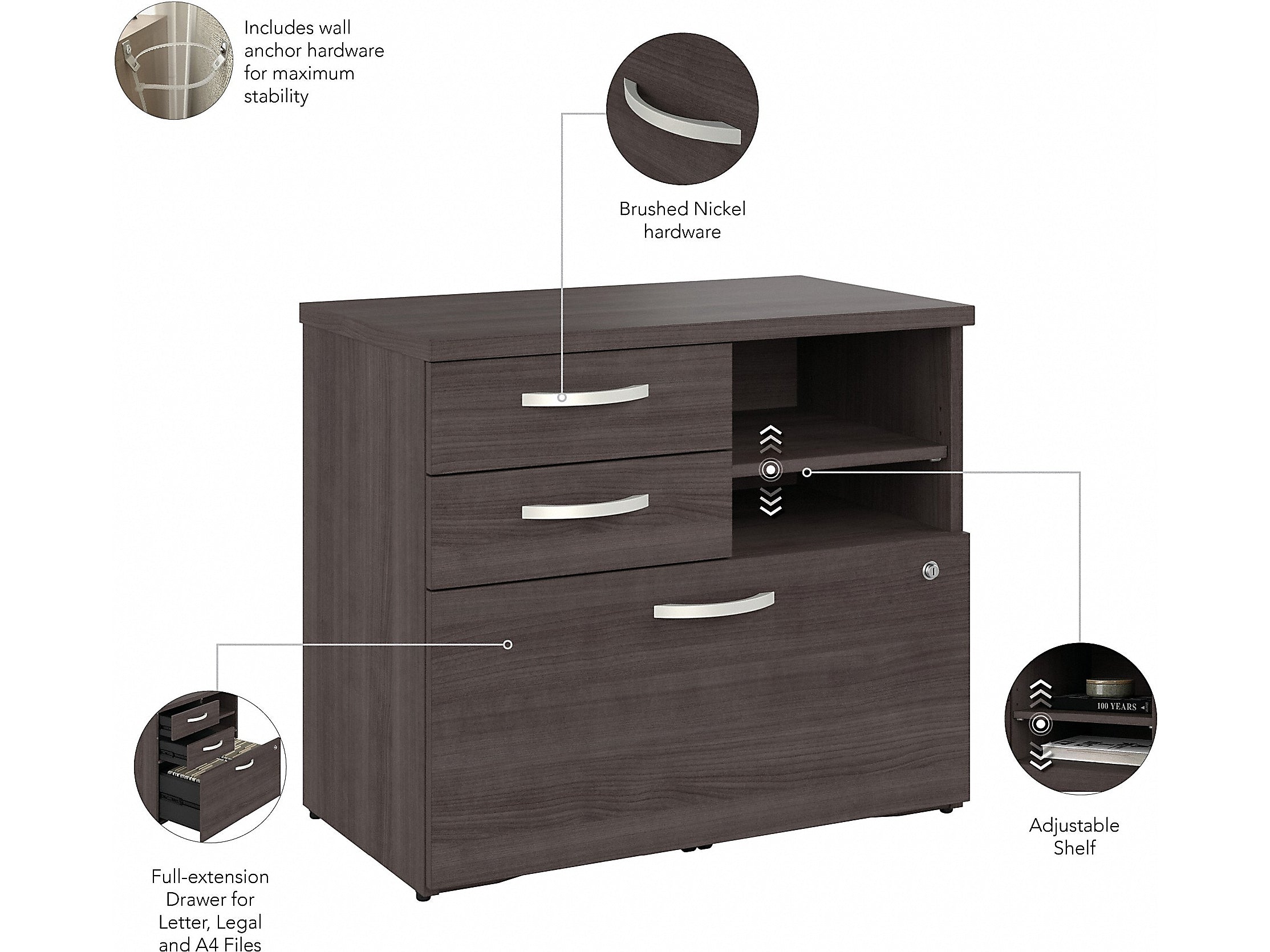 Bush Business Furniture Hybrid 26