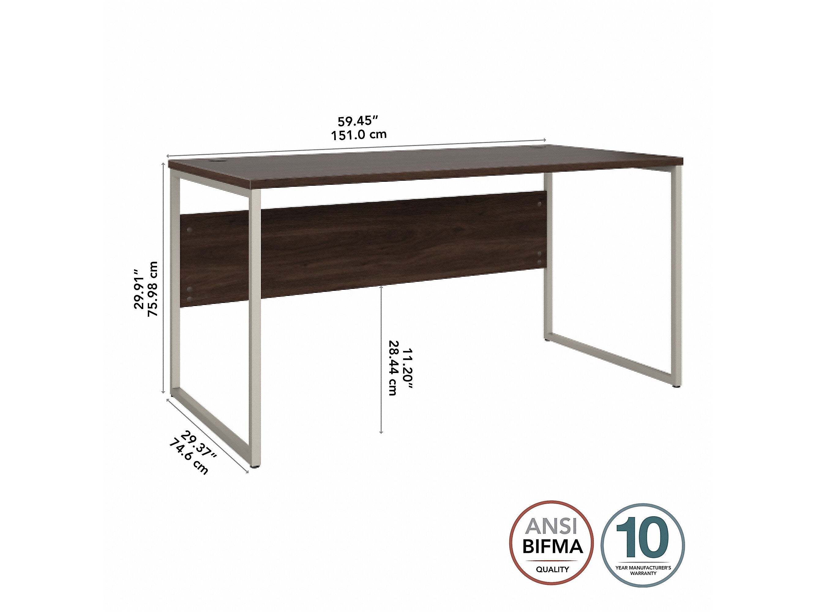 Bush Business Furniture Hybrid 60