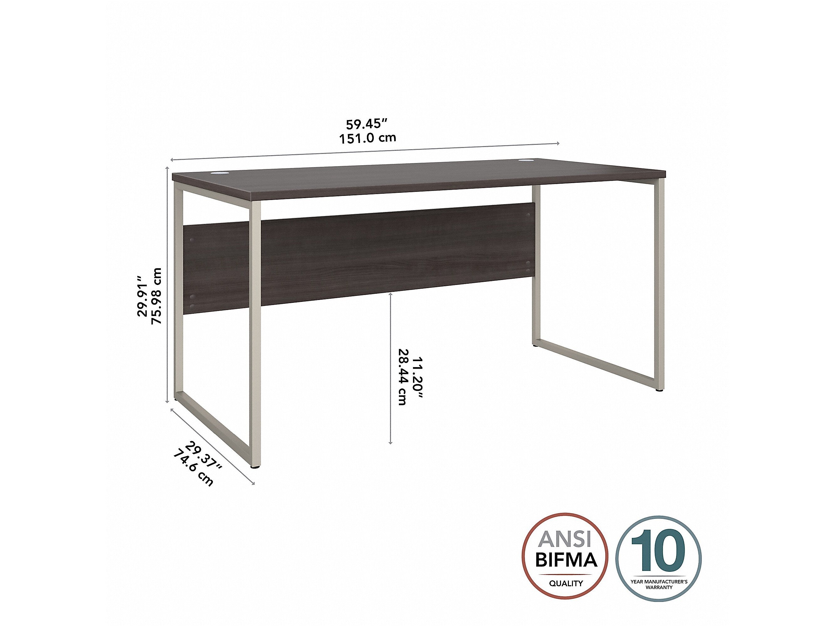 Bush Business Furniture Hybrid 60