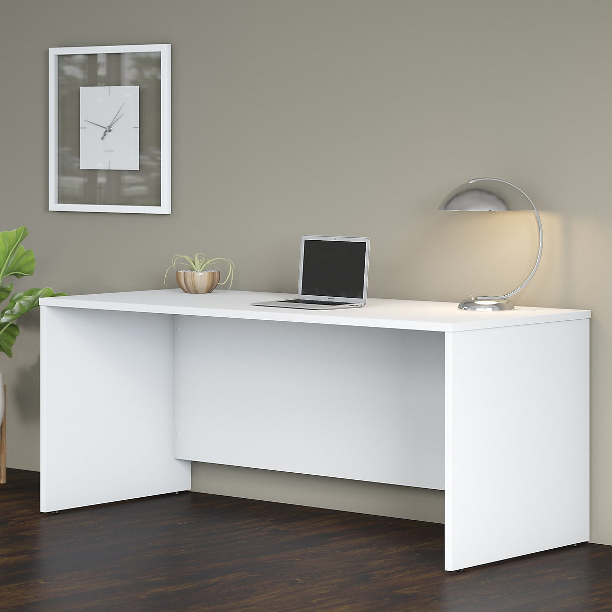 Bush Business Furniture Studio C 72"W Office Desk, White