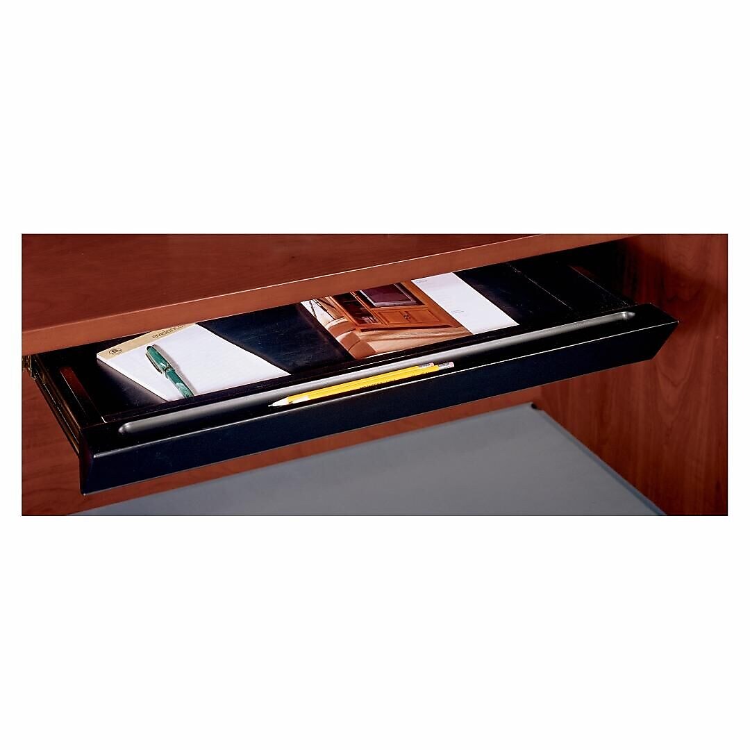 Bush Business Furniture Universal Pencil Drawer, Black