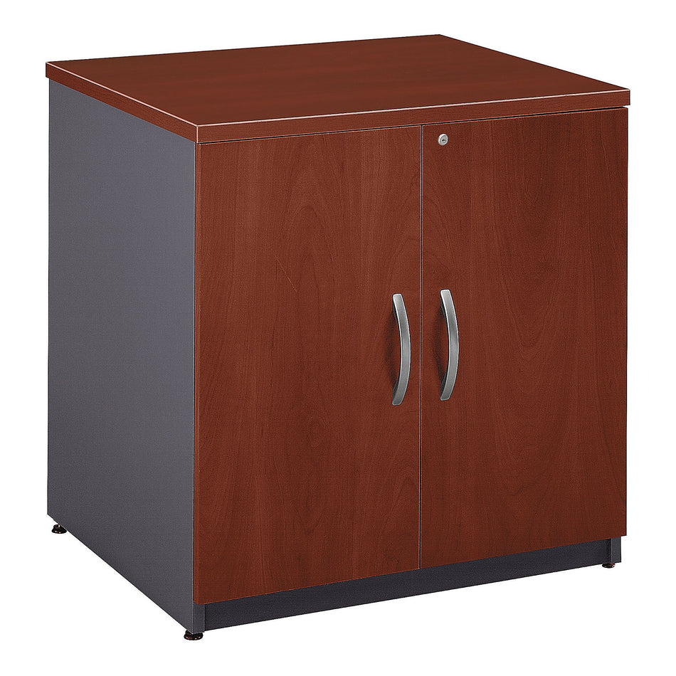 Bush Business Furniture Westfield 30W Storage Cabinet, Hansen Cherry