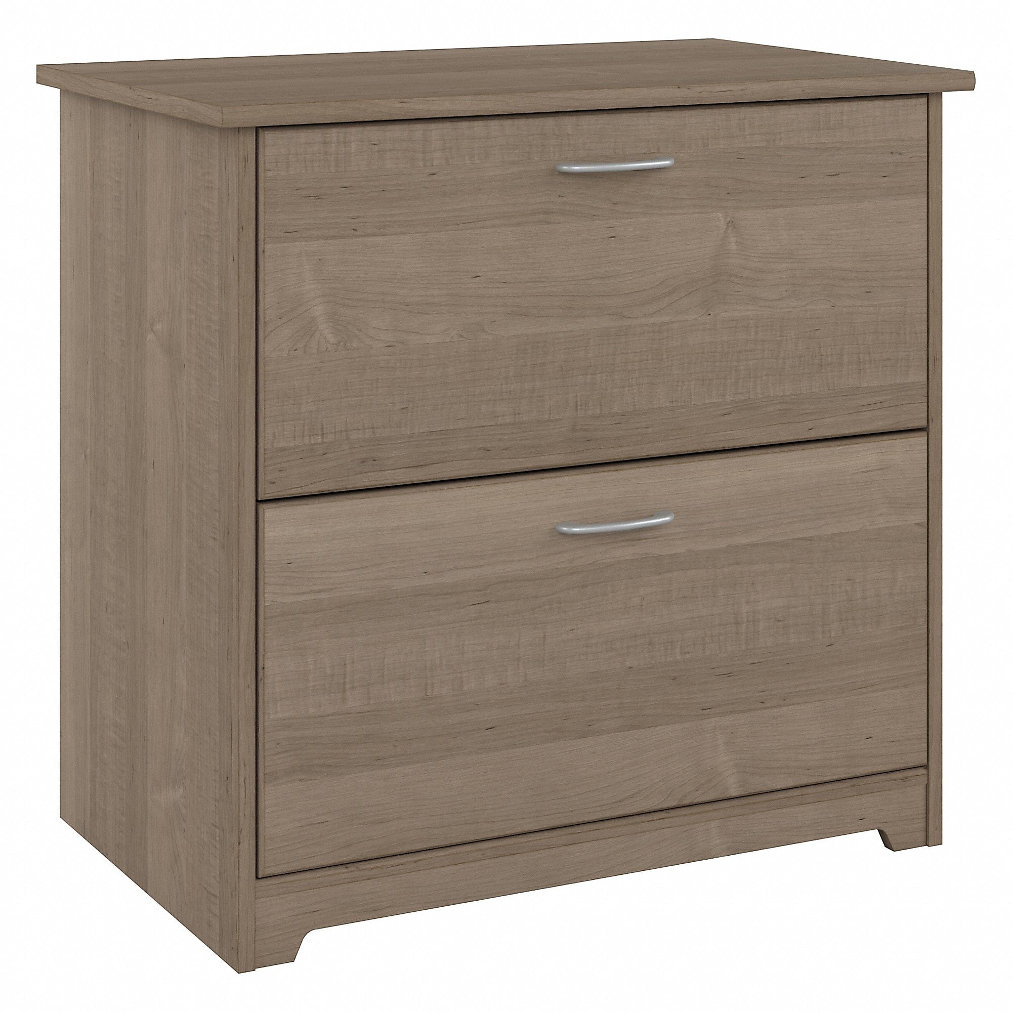 Bush Furniture Cabot 2-Drawer Lateral File Cabinet, Letter/Legal, Ash Gray, 31