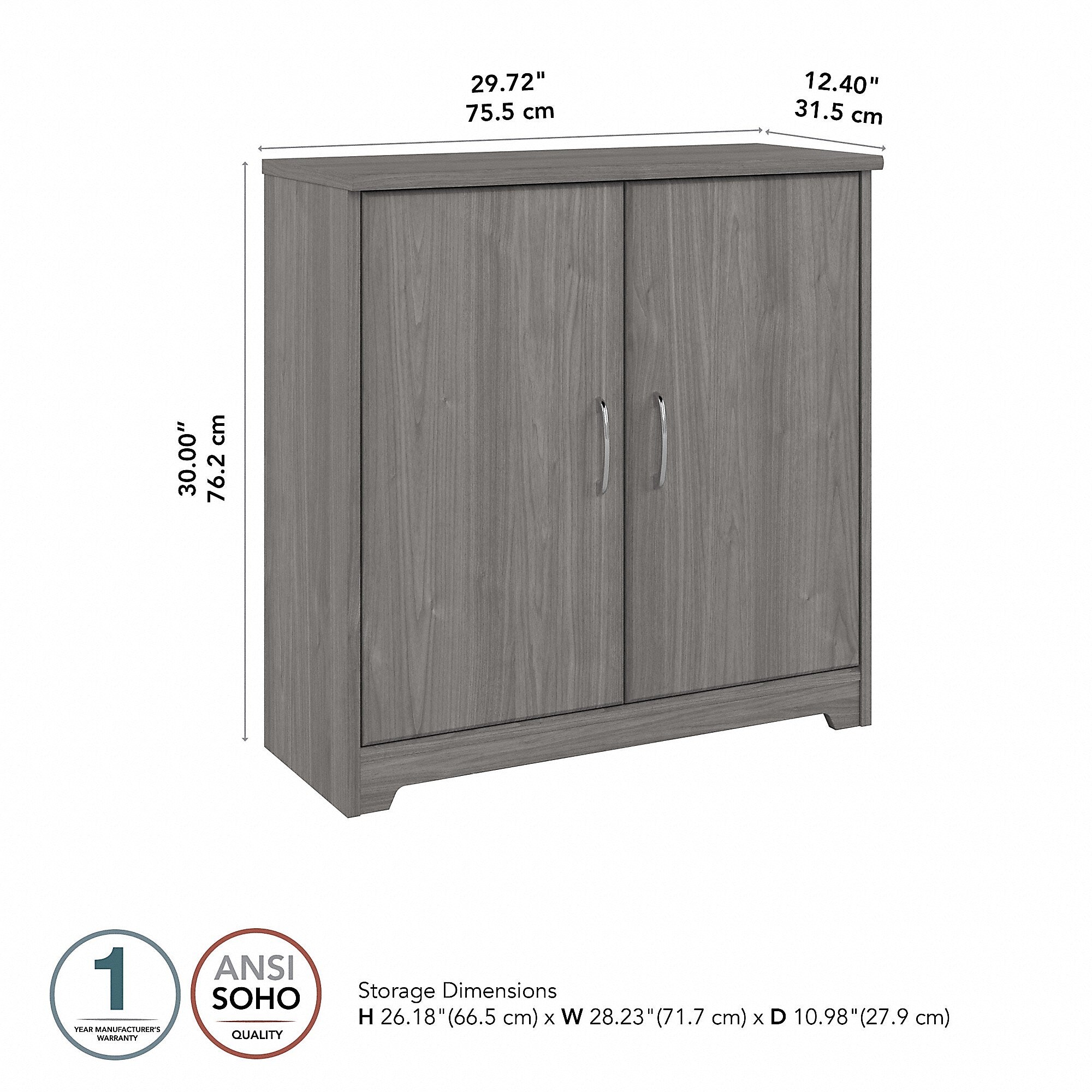 Bush Furniture Cabot 30
