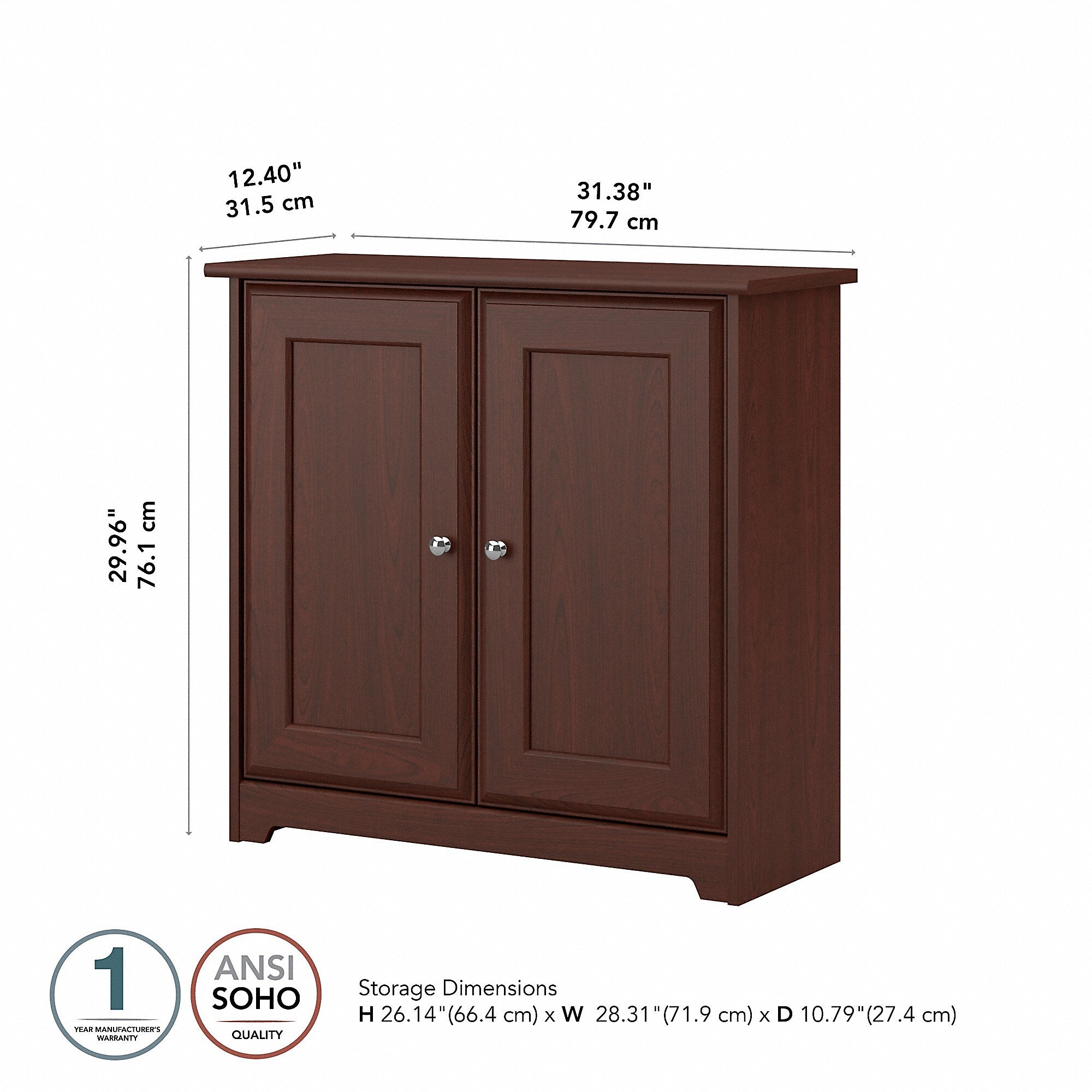 Bush Furniture Cabot 30