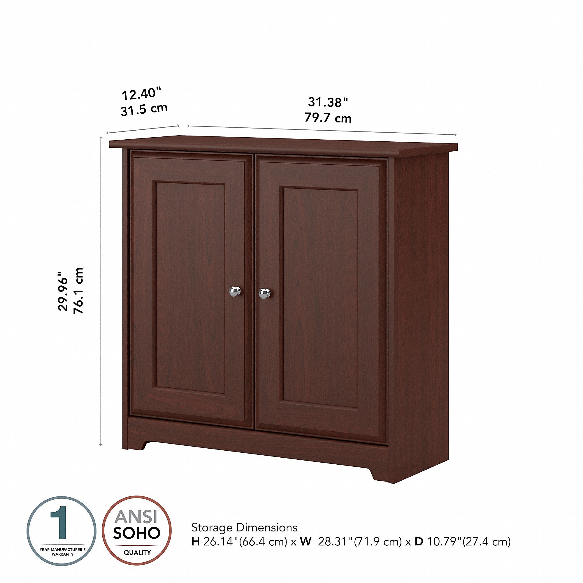 Bush Furniture Cabot 30