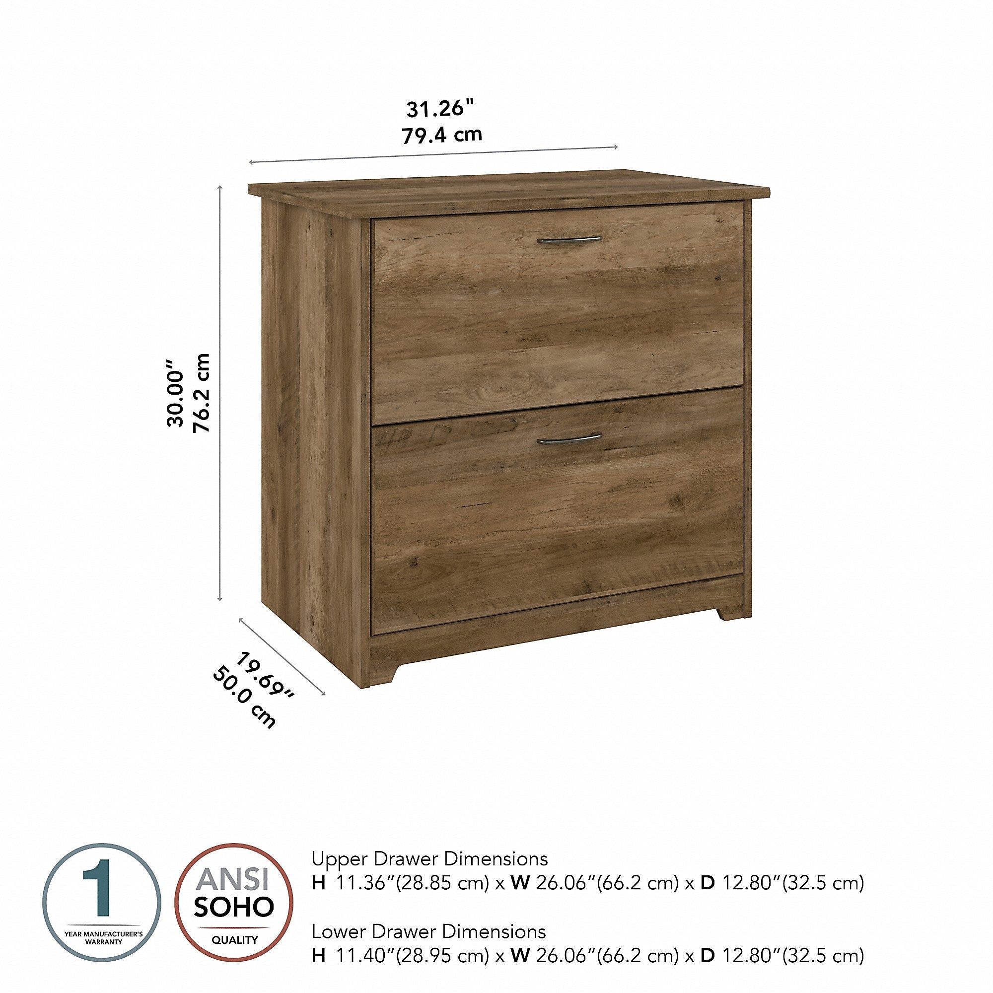 Bush Furniture Cabot 31