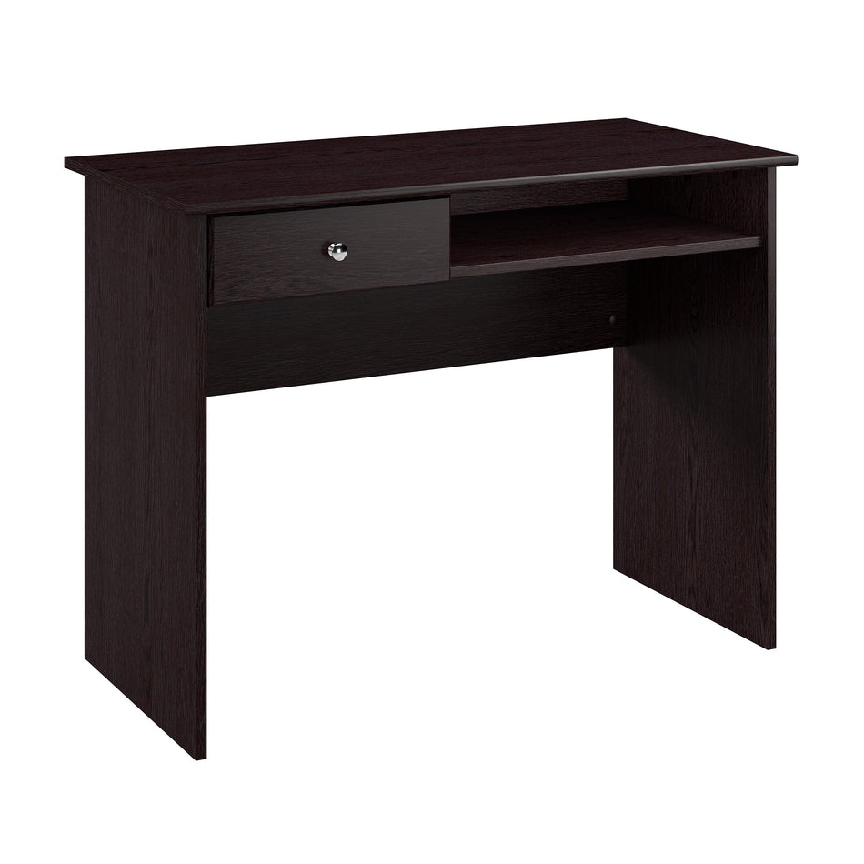 Bush Furniture Cabot 40"W Writing Desk, Espresso Oak