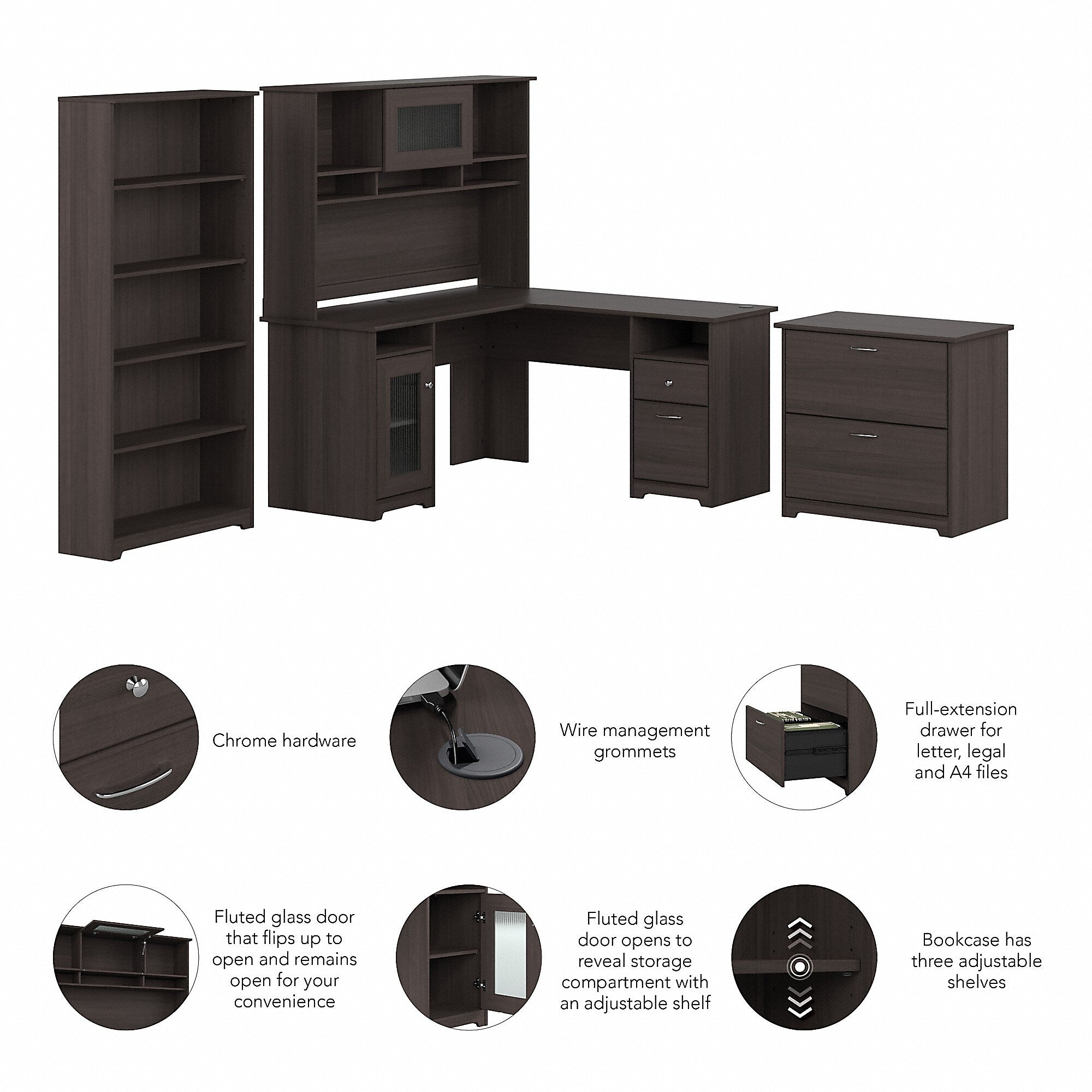 Bush Furniture Cabot 60
