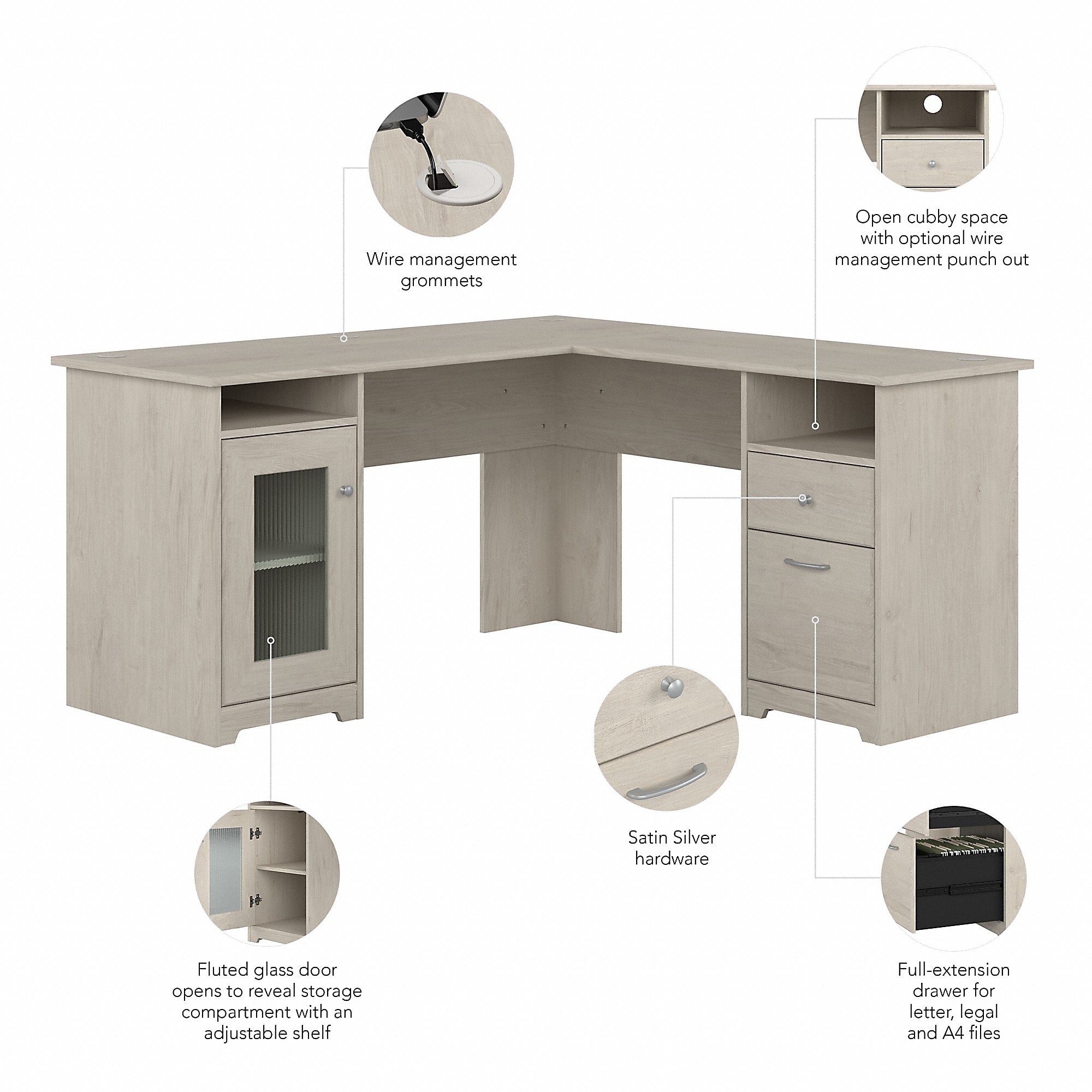 Bush Furniture Cabot 60