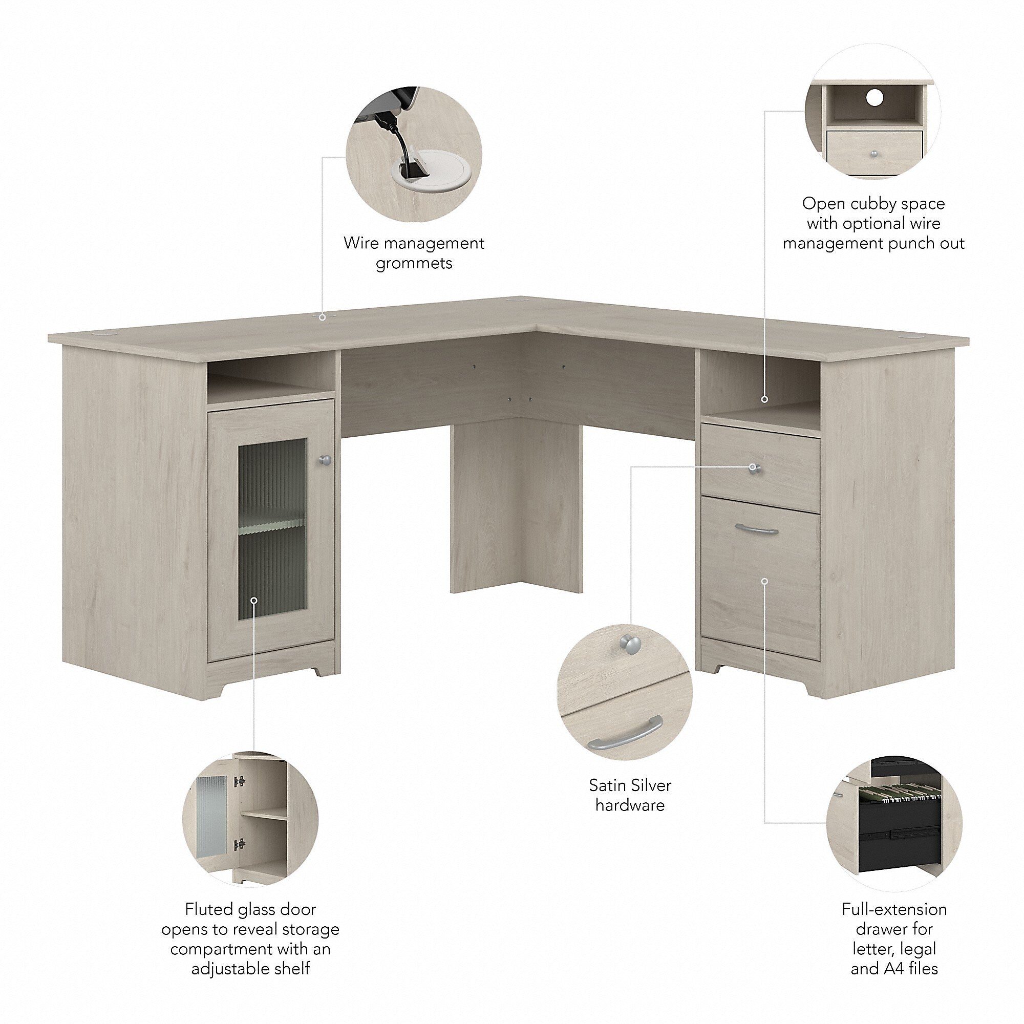 Bush Furniture Cabot 60