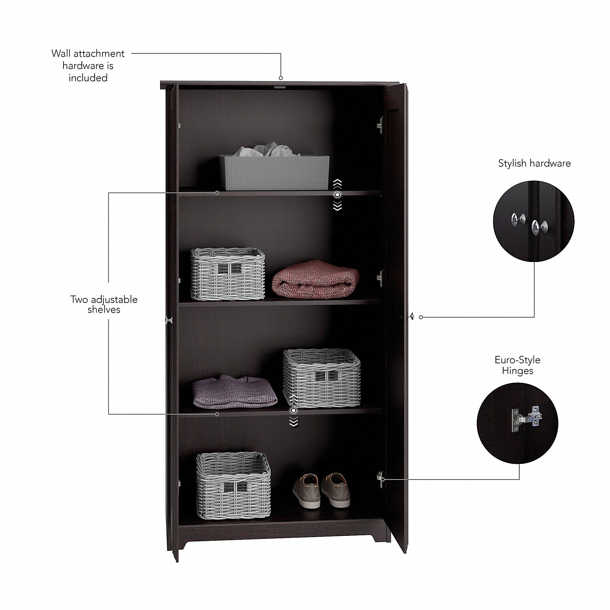 Bush Furniture Cabot 61