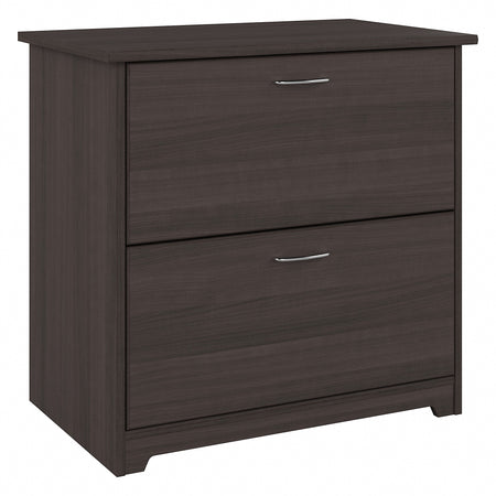 Bush Furniture Cabot Lateral File Cabinet, Heather Gray