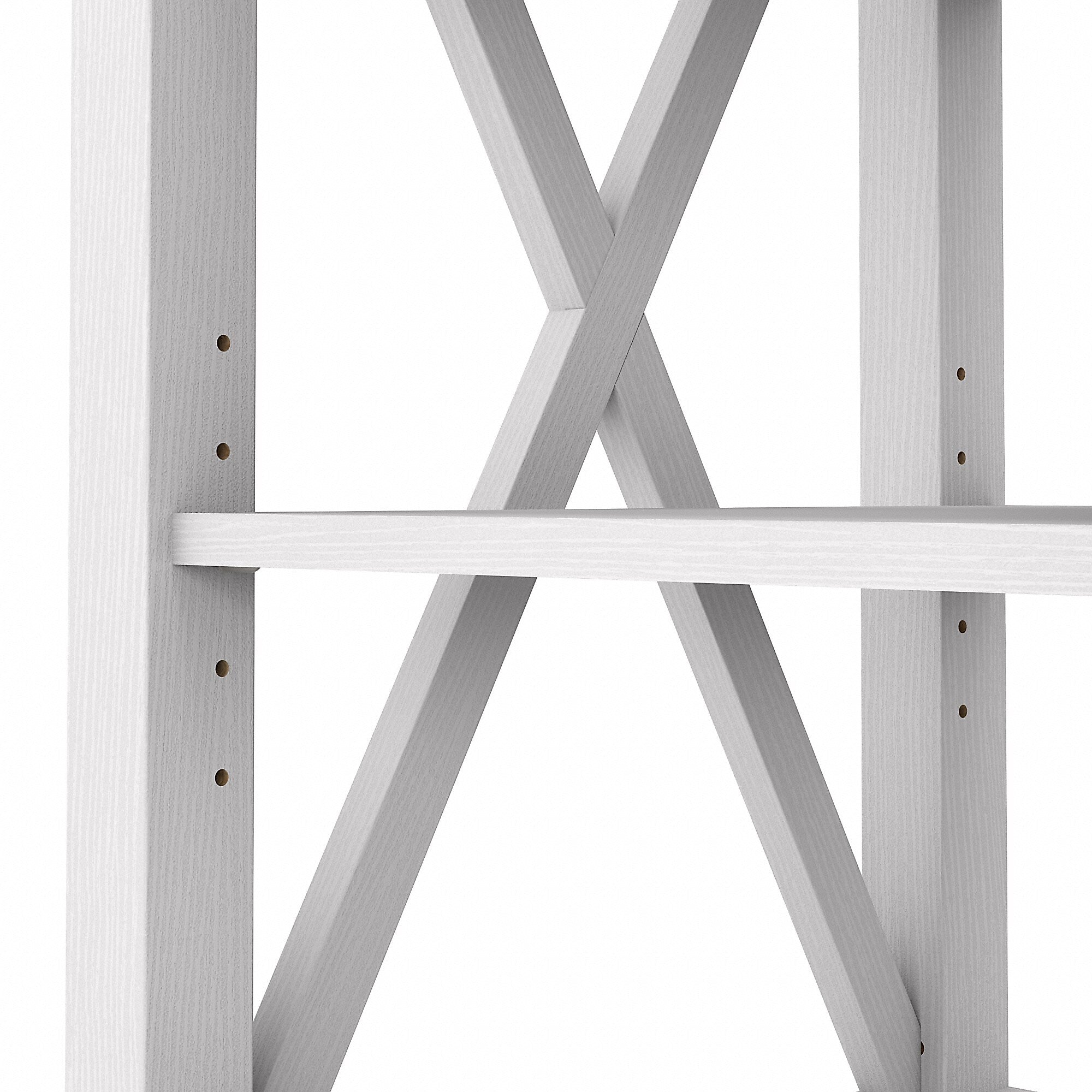 Bush Furniture Key West Manufactured Wood Console TV Stand, Screens up to 65