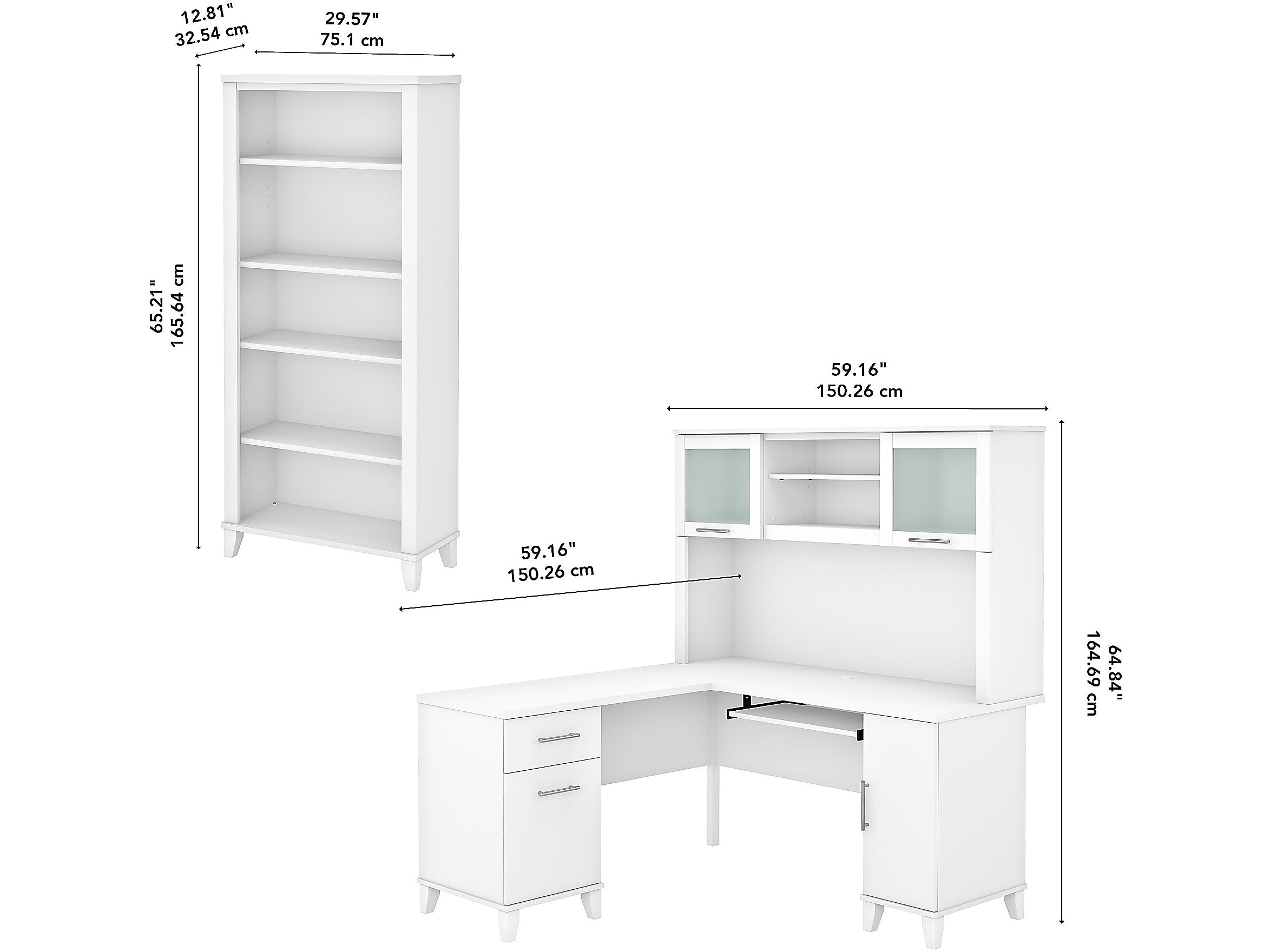 Bush Furniture Somerset 60