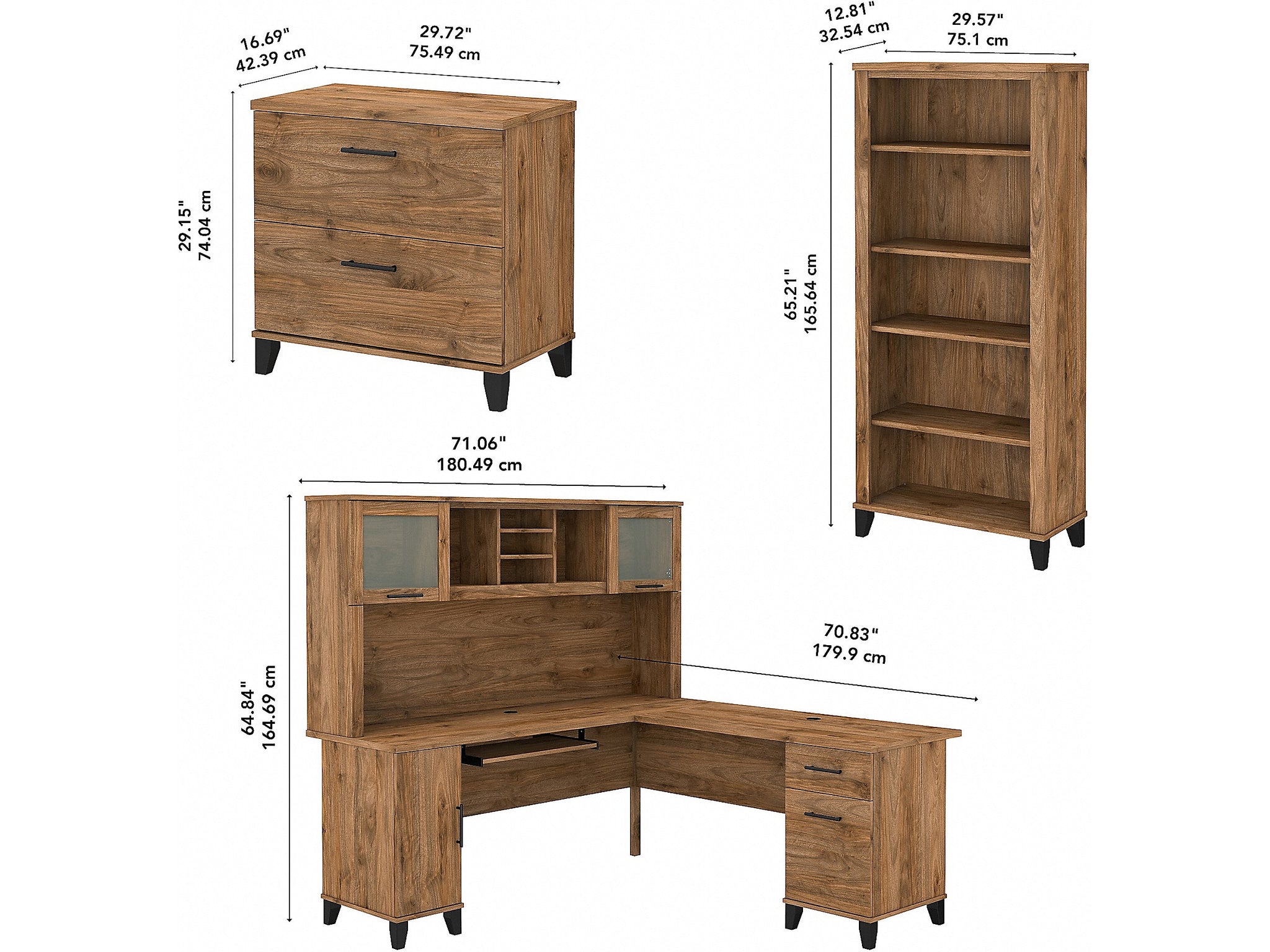 Bush Furniture Somerset 72