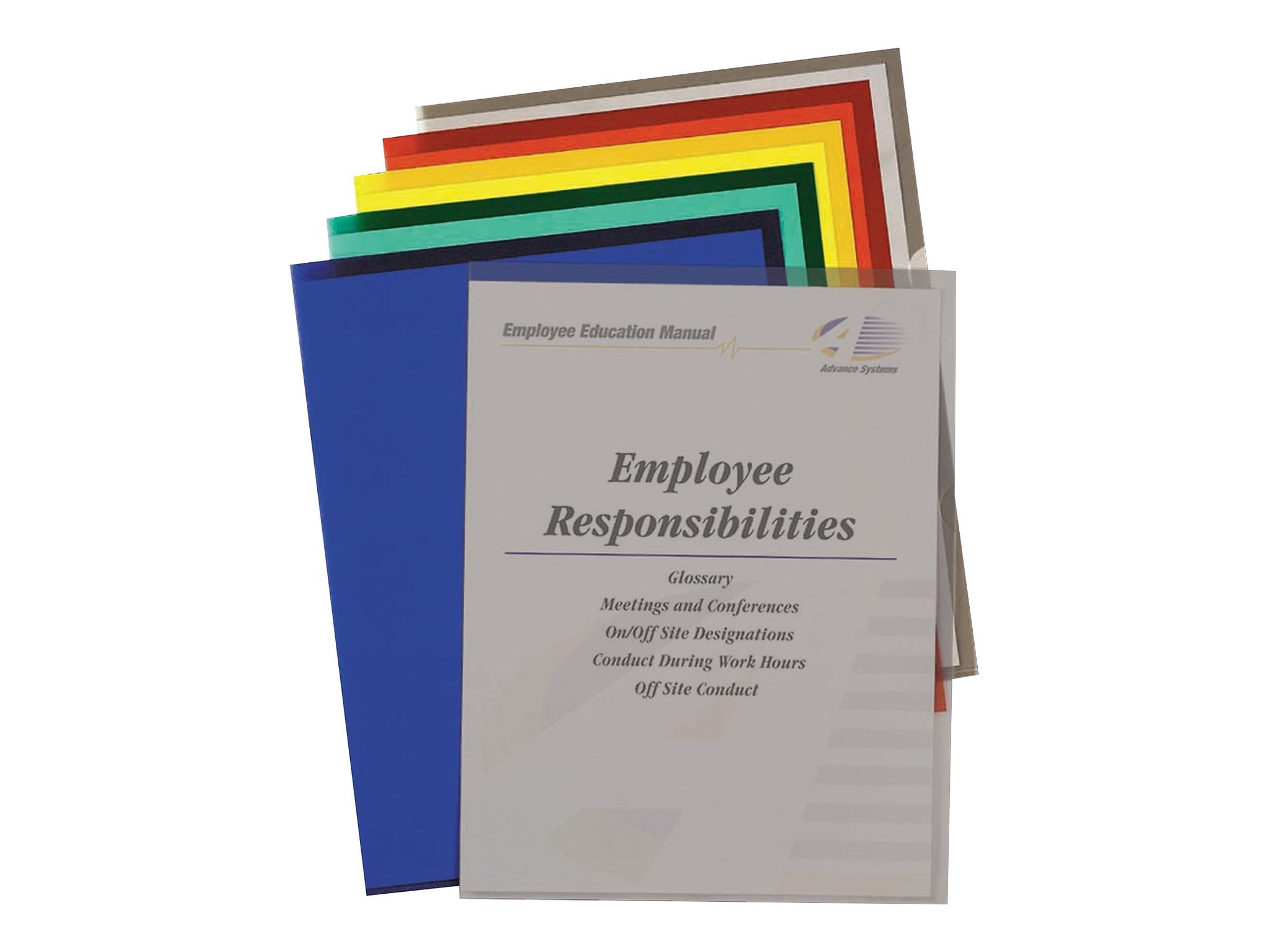 C-Line Document Report Covers, Letter, Assorted Colors, 25/Box