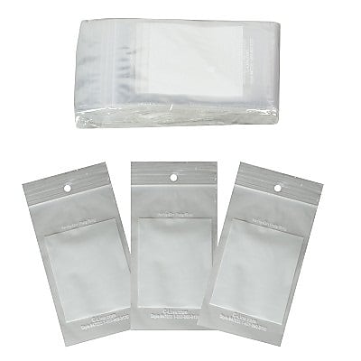C-Line Reclosable Small Parts Bags, 2 Mil, 3