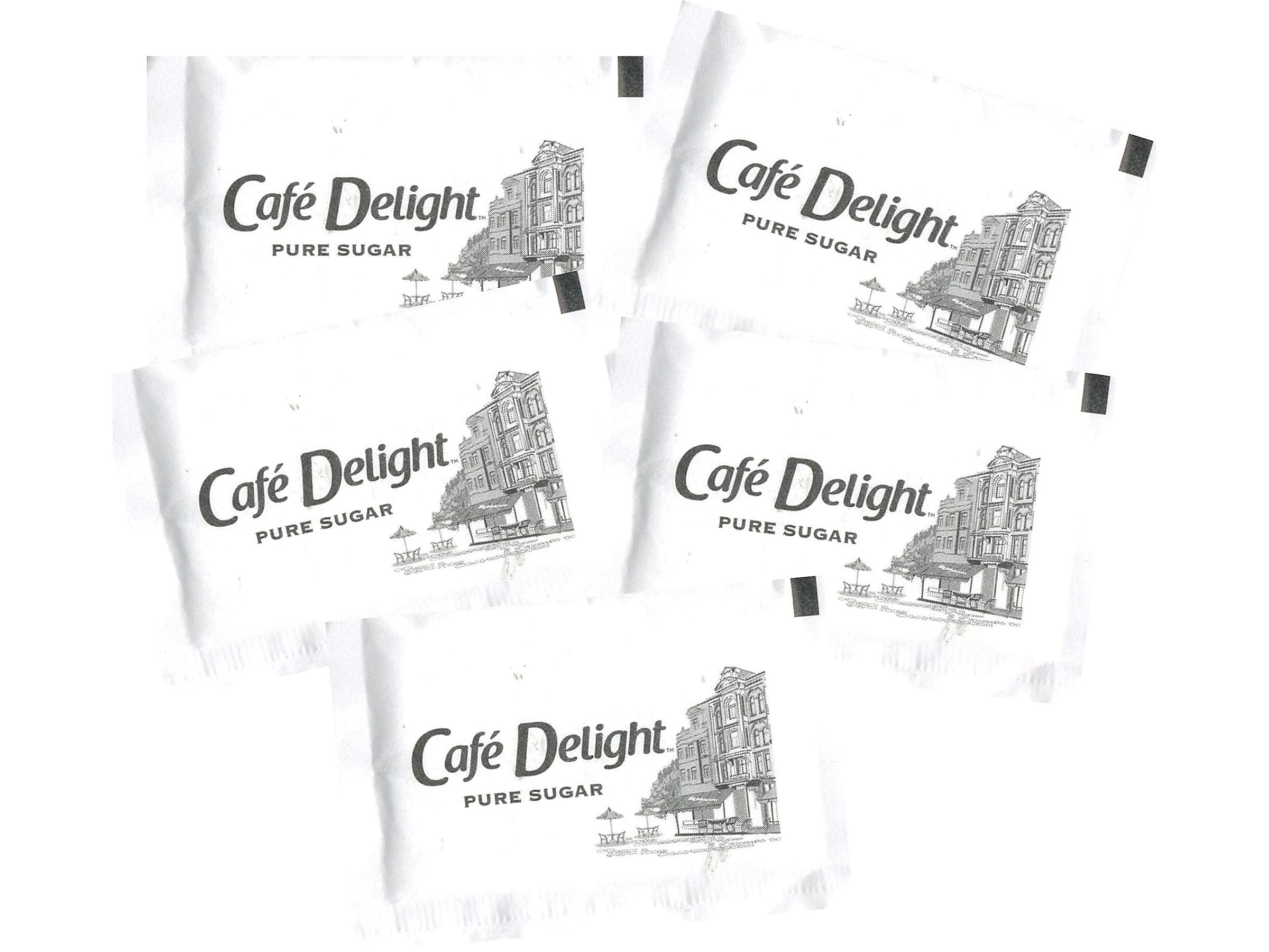 Cafe Delight Sugar, 1000 Packets/Carton