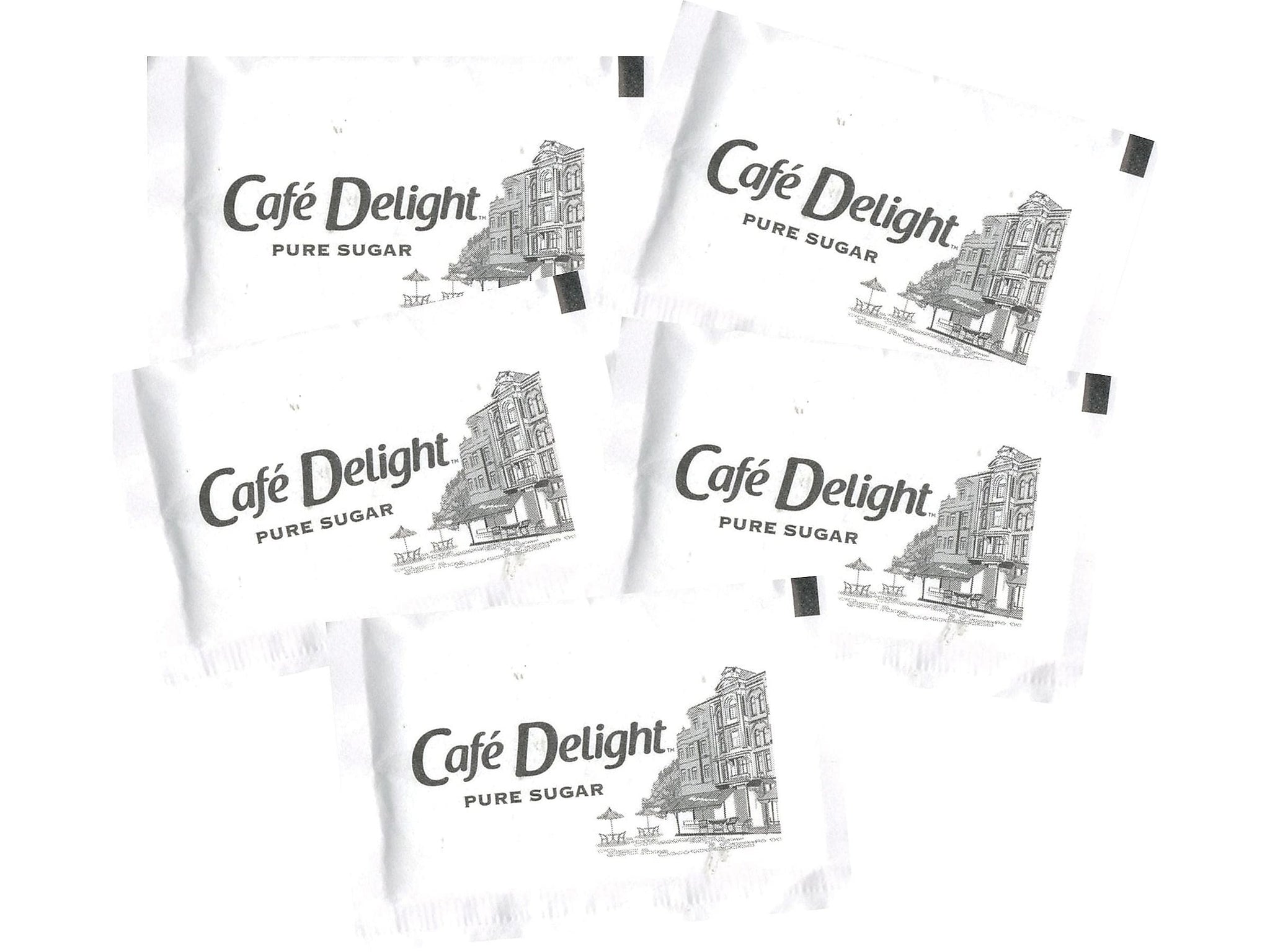 Cafe Delight Sugar, 1000 Packets/Carton