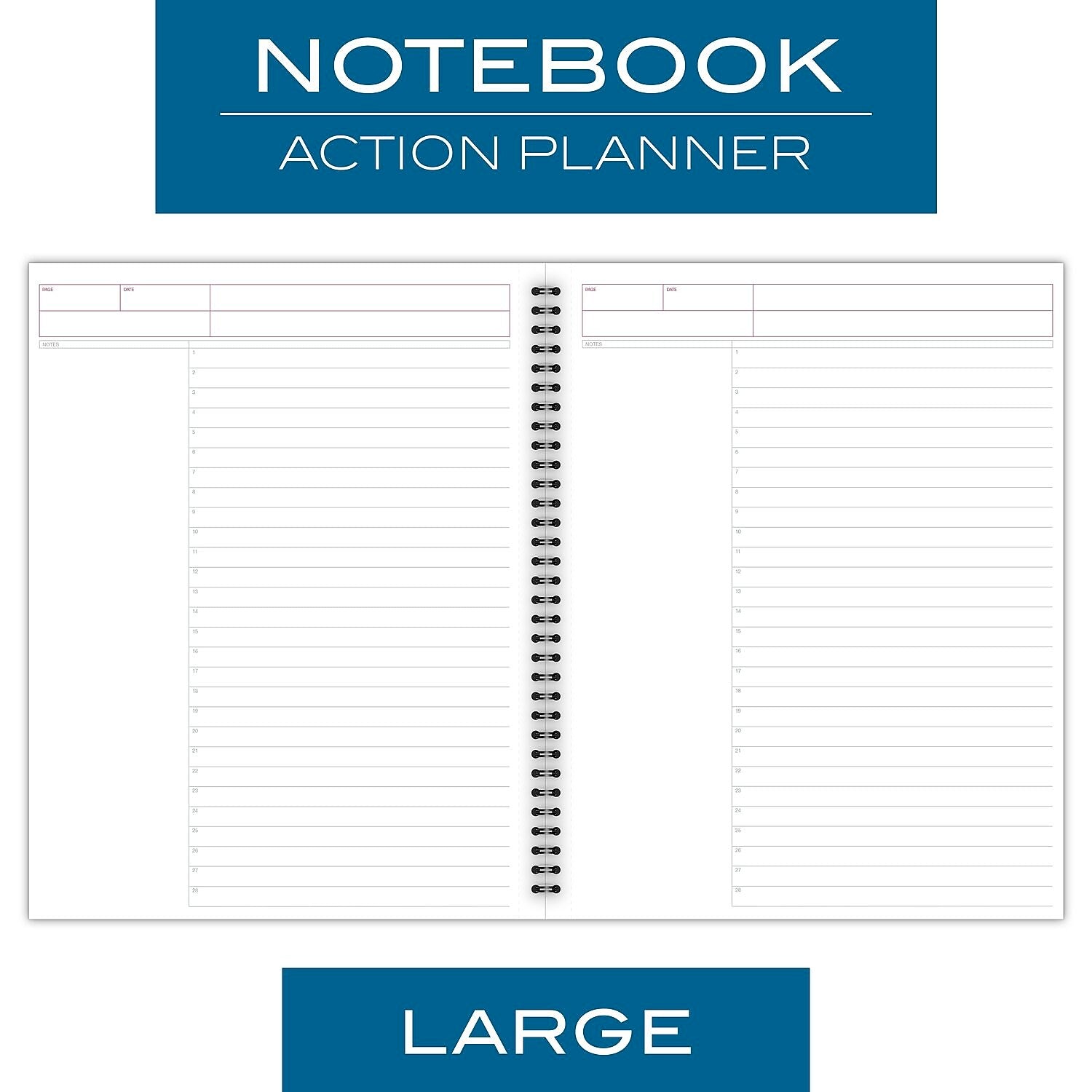 Cambridge 1-Subject Professional Notebooks, 8.5