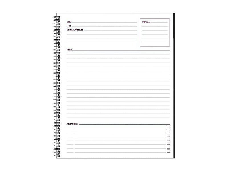Cambridge 1-Subject Professional Notebooks, 8.88