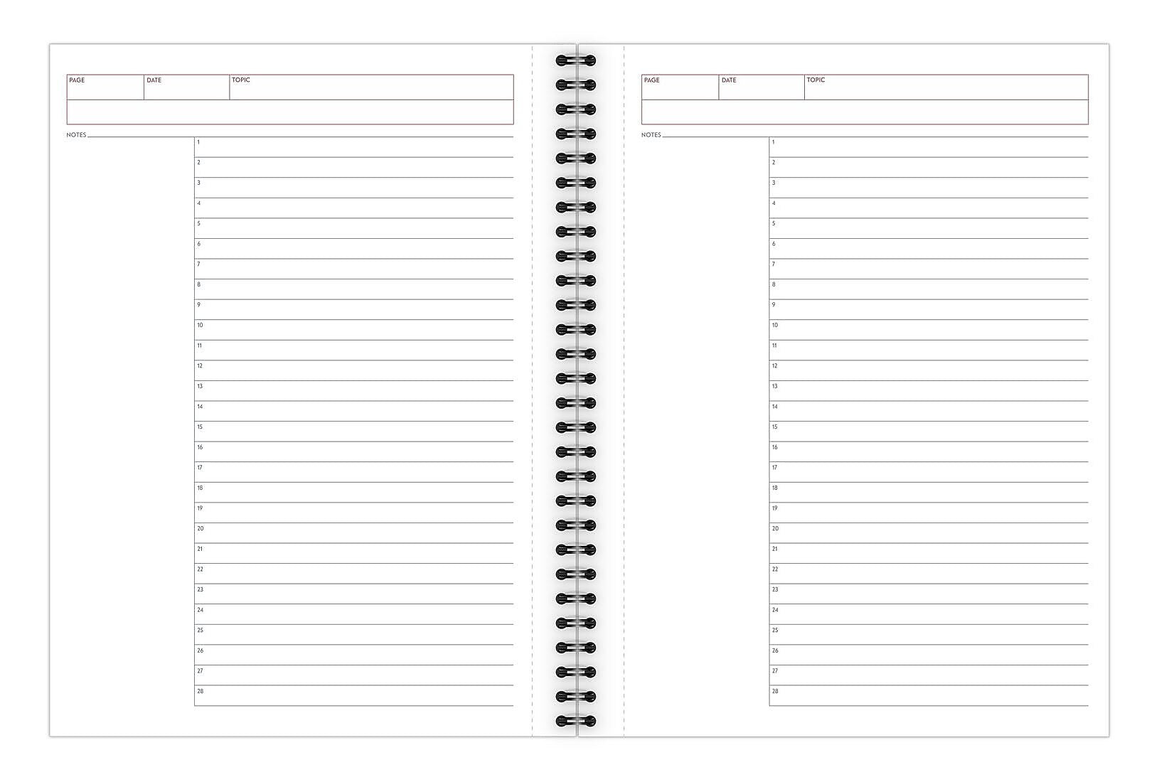 Cambridge Professional Notebooks, 7.25