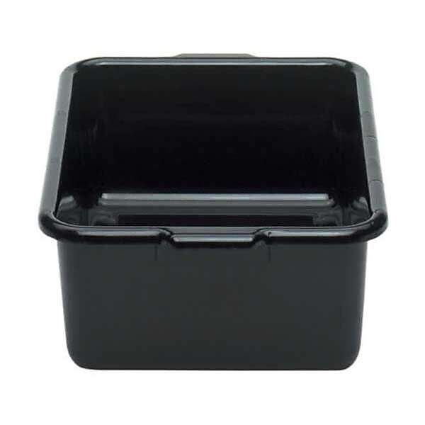 Cambro 21157CBR-110, 15'' x 21'' Deep Bus Tub - Regal Cambox, Black