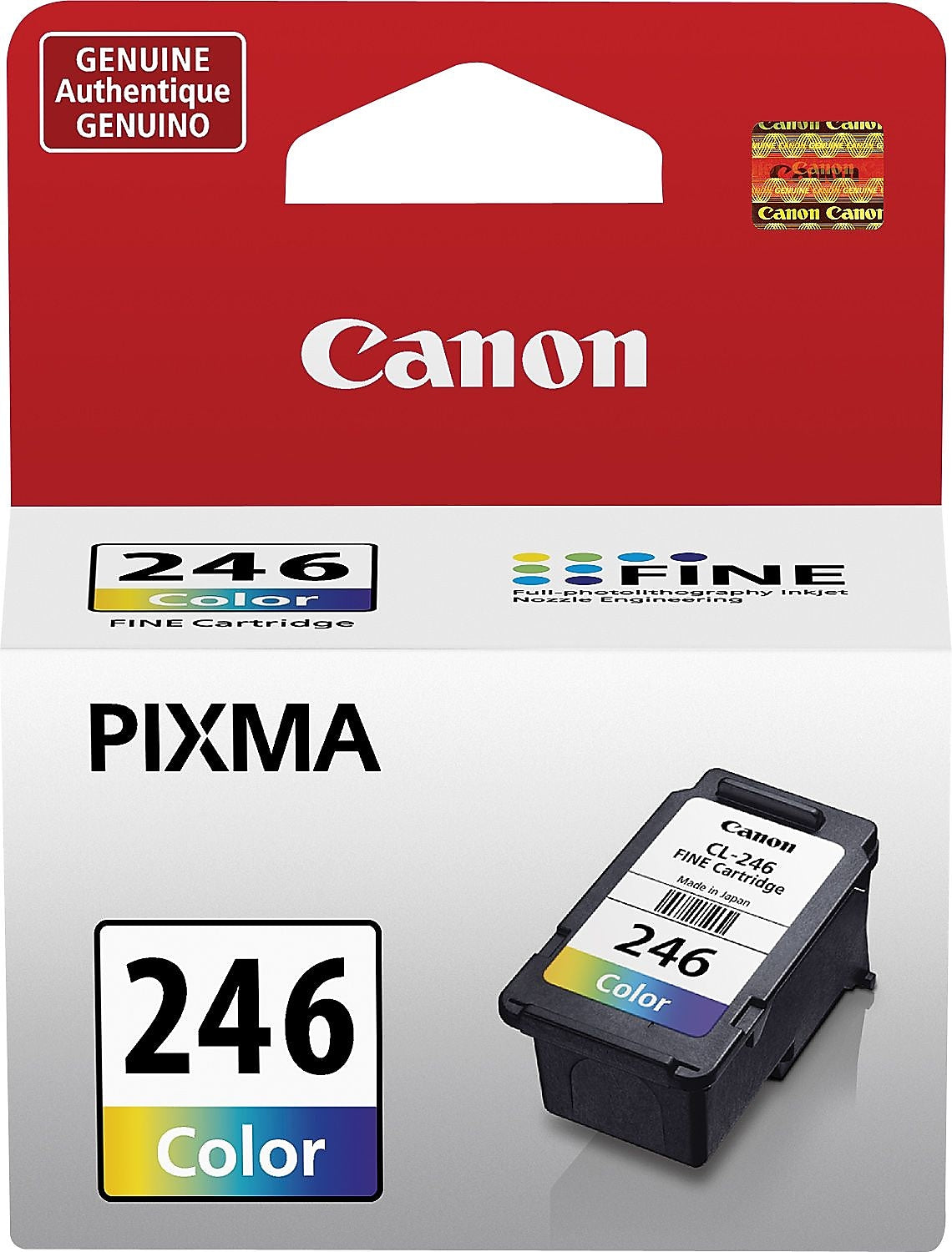 Canon 246 TriColor Standard Yield Ink Cartridge