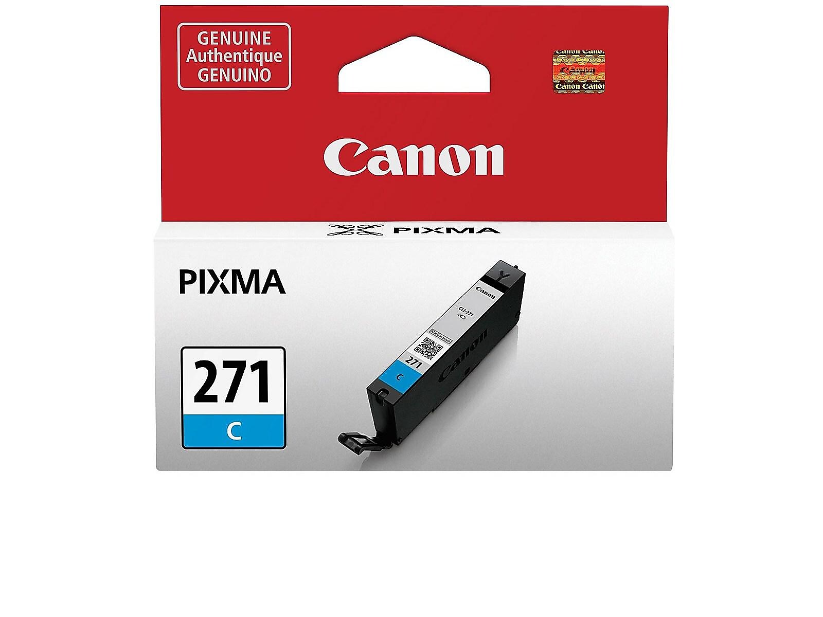 Canon 271 Cyan Standard Yield Ink Cartridge