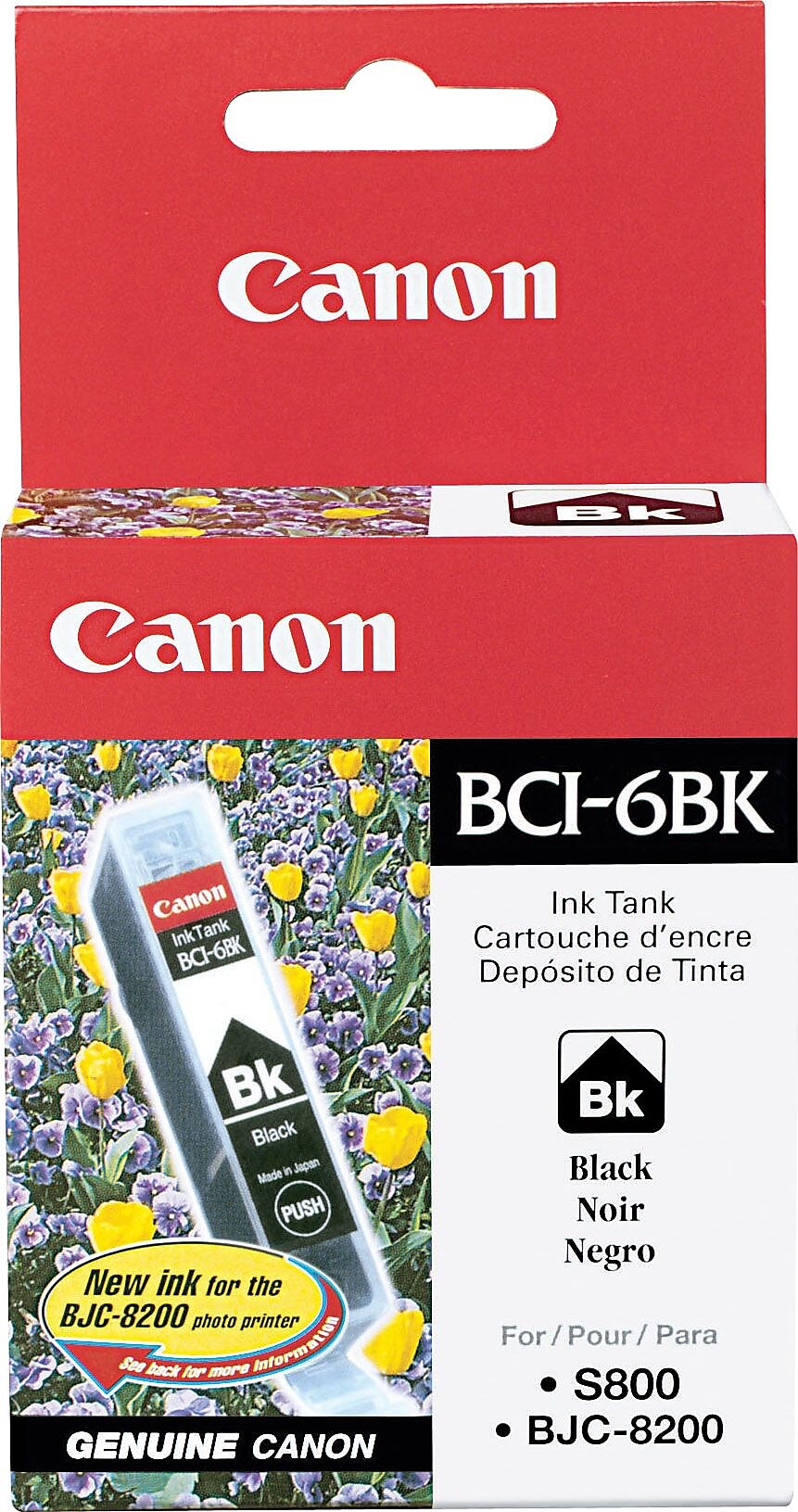 Canon 6 Black Standard Yield Ink Cartridge