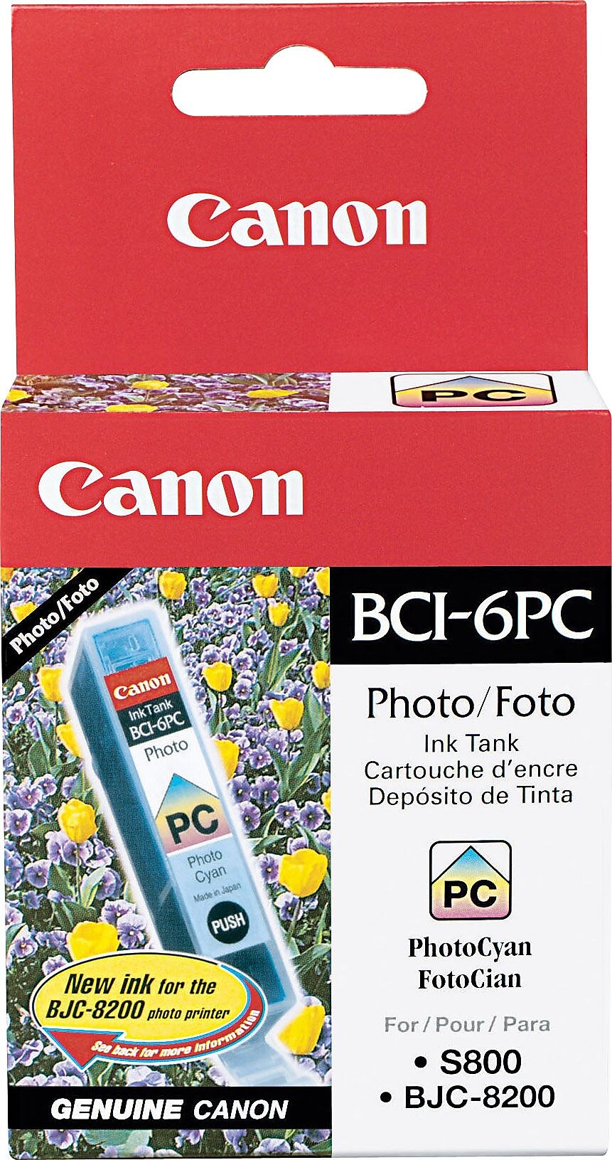 Canon 6 Photo Cyan Standard Yield Ink Cartridge