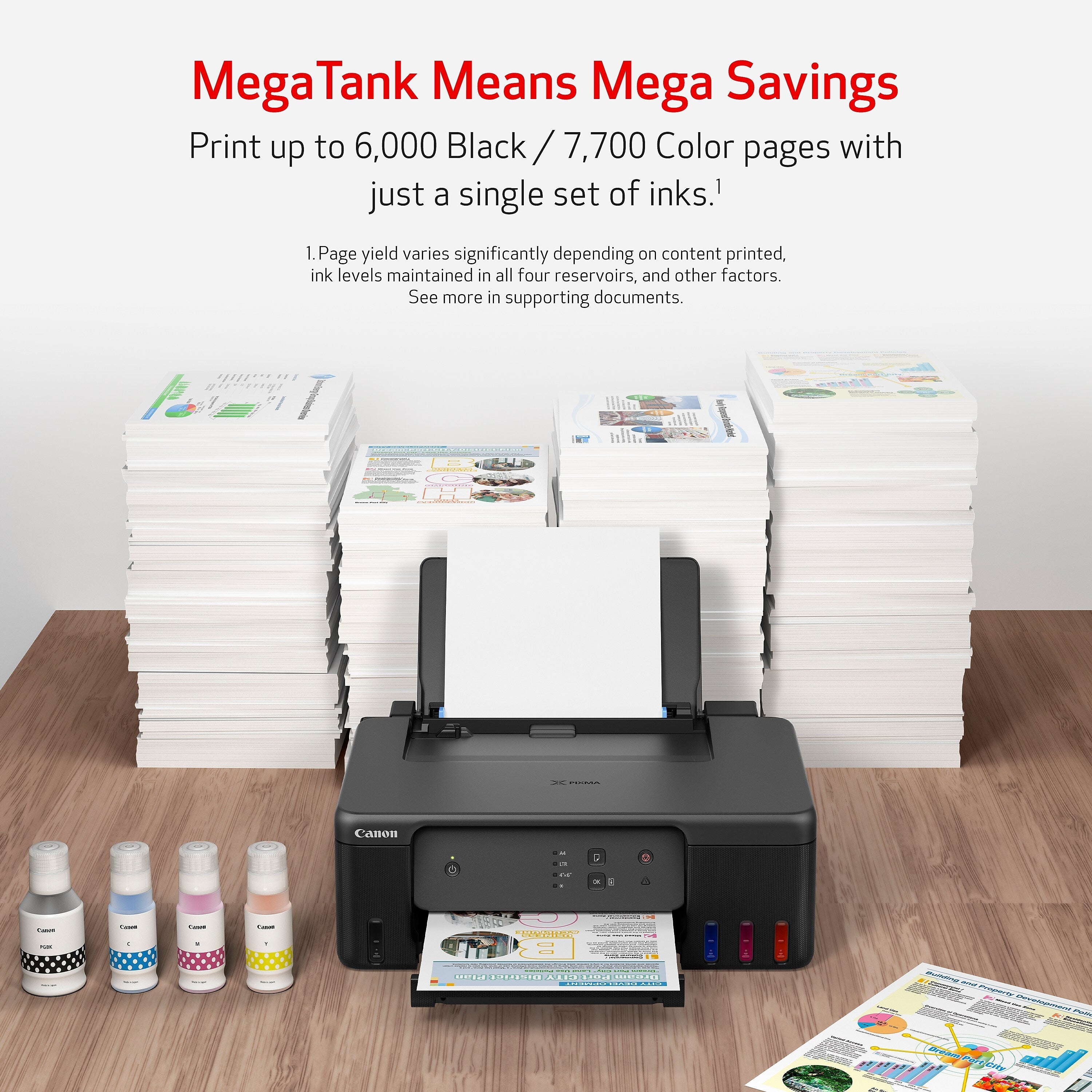 Canon MegaTank PIXMA G1230 Color Inkjet Printer