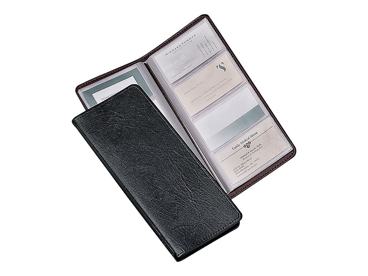 Cardinal Card File, Black, 96 Card Capacity