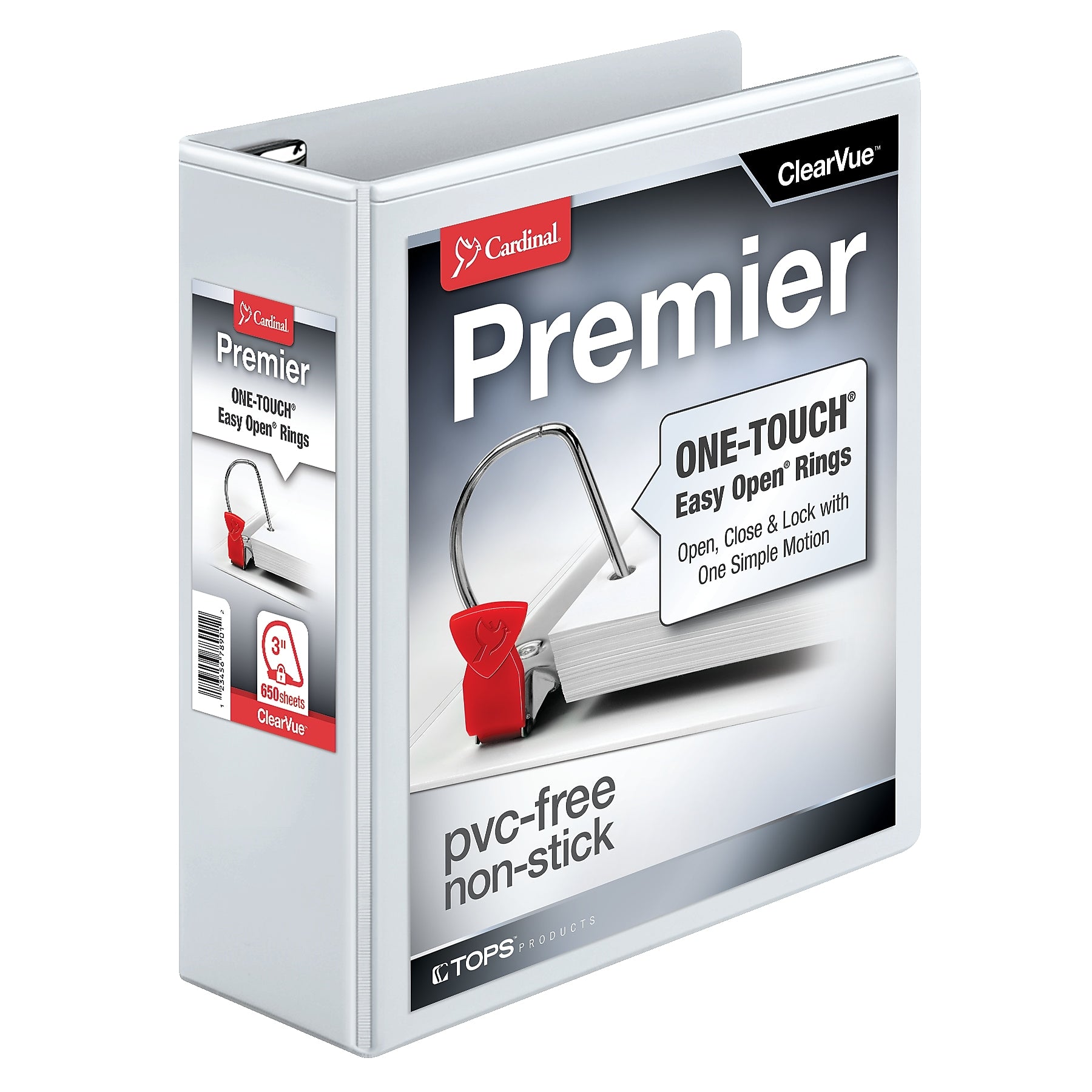 Cardinal Easy Open ClearVue Locking Heavy Duty 3