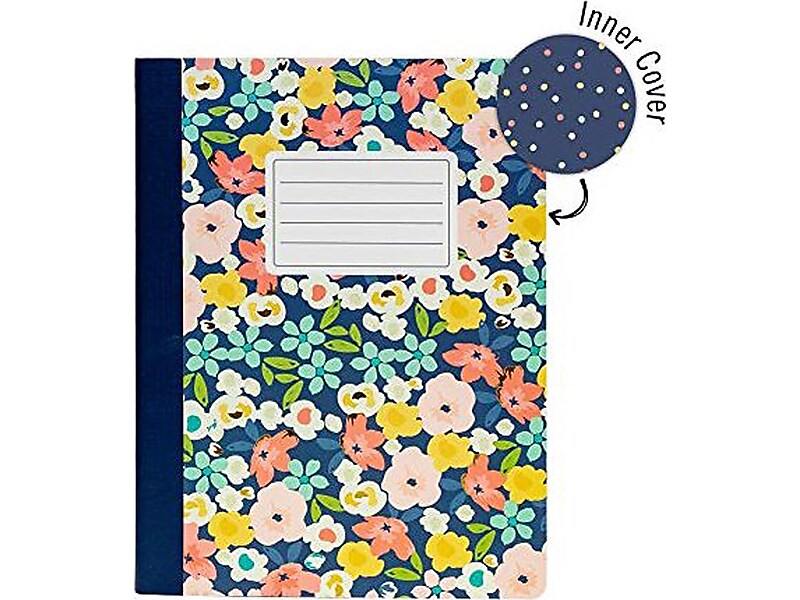 Carpe Diem Floral Love Composition Notebooks, 7.5