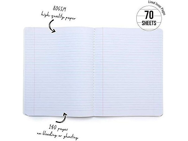 Carpe Diem Floral Love Composition Notebooks, 7.5