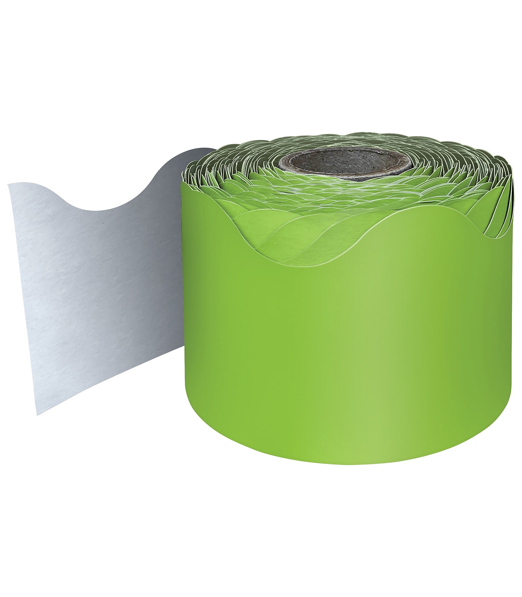 Carson-Dellosa Rolled Scalloped Bulletin Board Borders, Lime