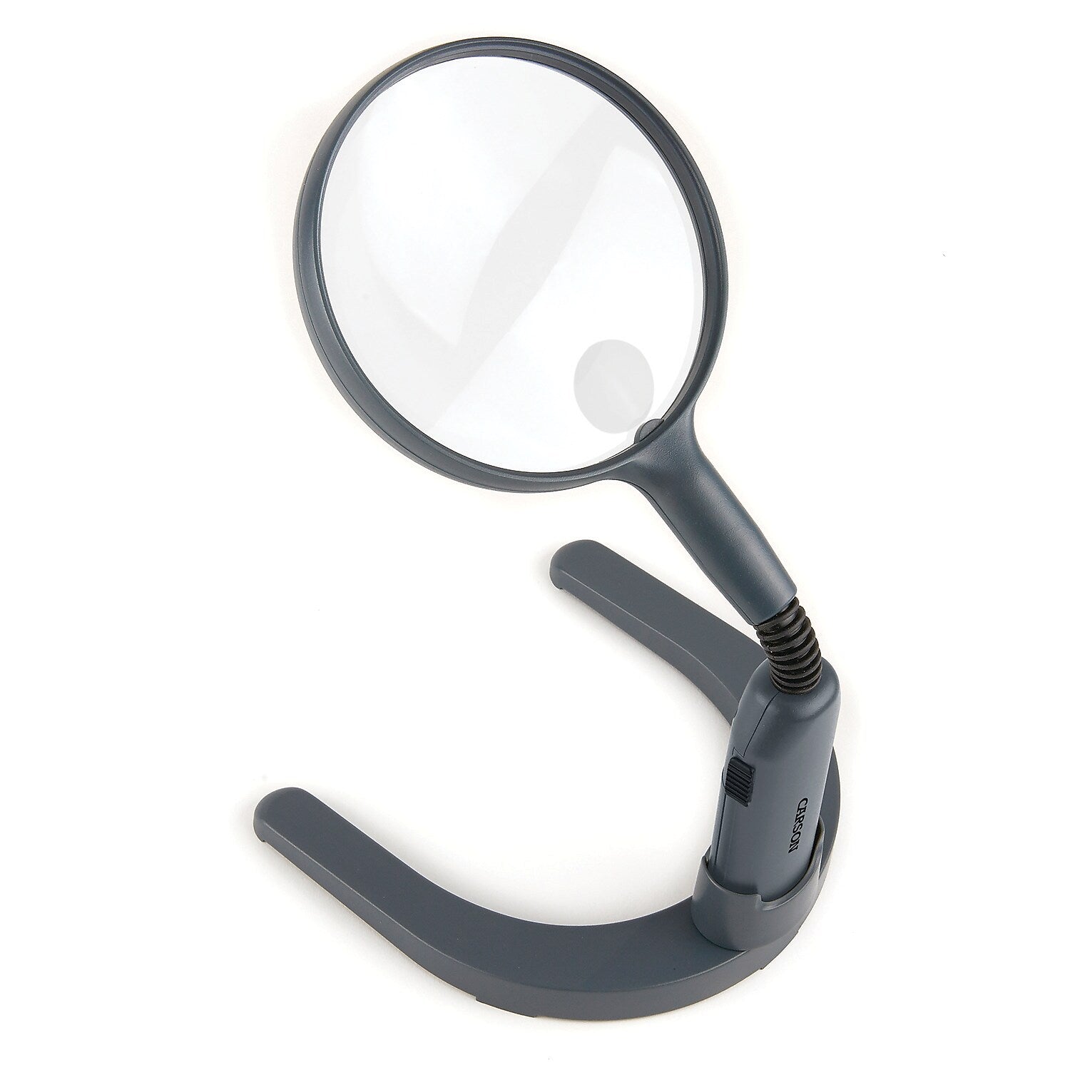 Carson Optical MagniLamp 2x LED Magnifier with Built-in 3.5x Spot Lens, Black
