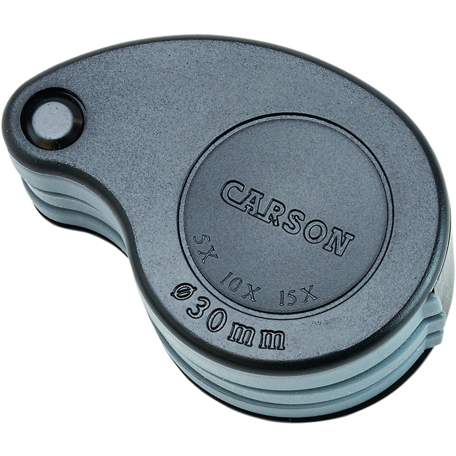 Carson Optical TriView 5x-15x Folding Magnifier,