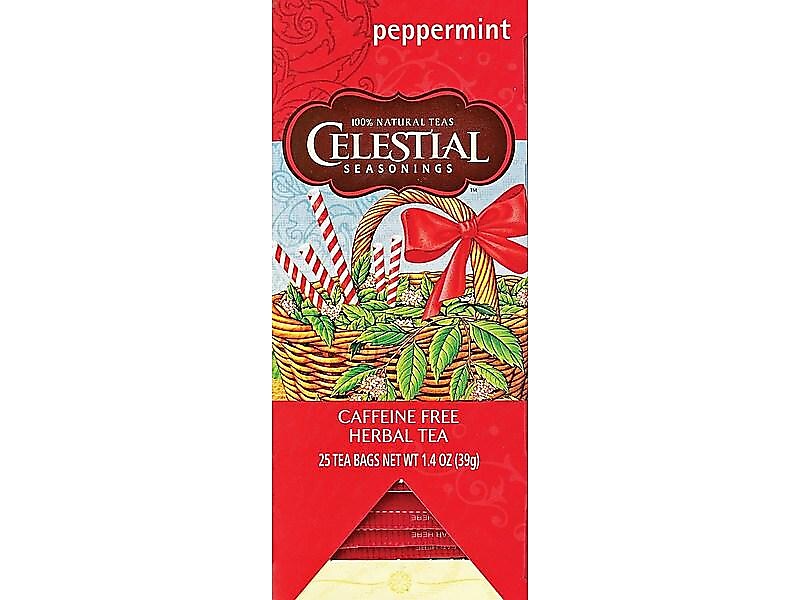 Celestial Seasonings Peppermint Tea Bags, 25/Box