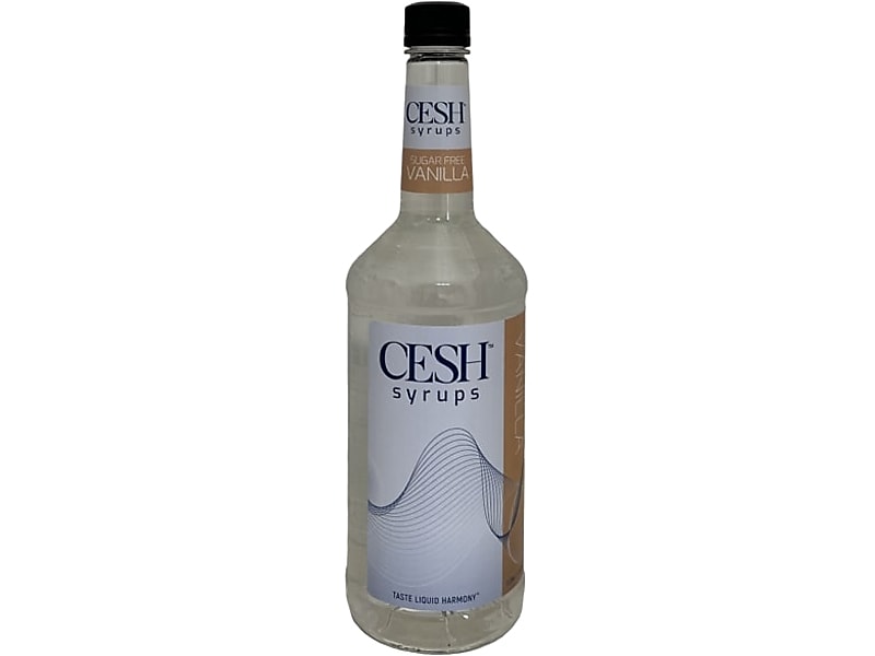 CESH Vanilla Sugar-Free Syrup, 2/Carton