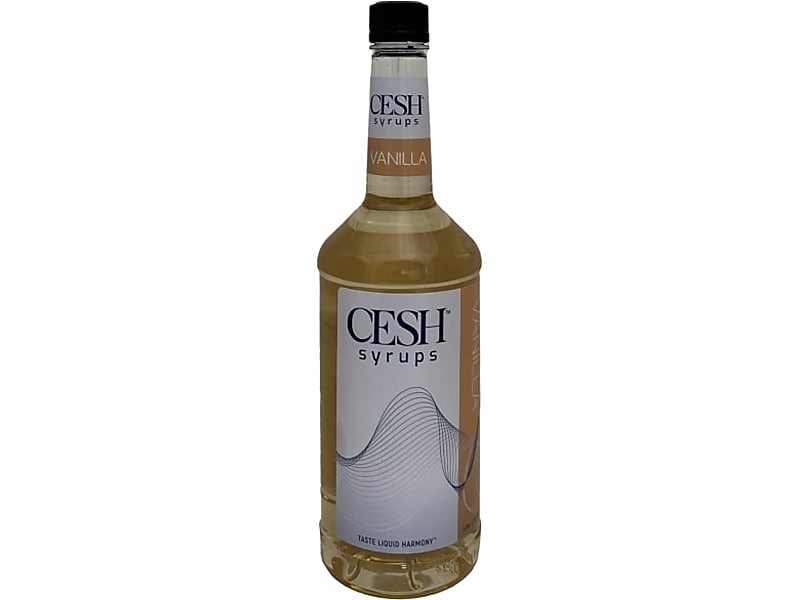 CESH Vanilla Syrup, 2/Carton