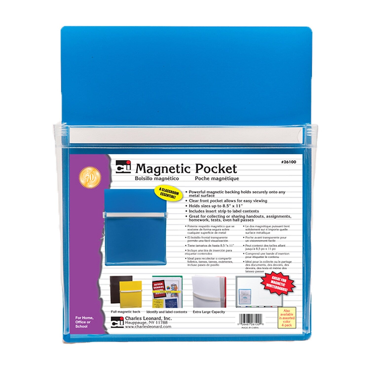 Charles Leonard Magnetic Pocket, 9.5