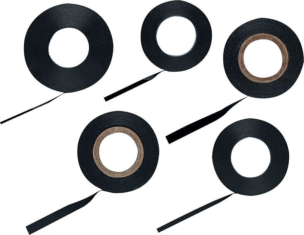 Chartpak Graphic Chart Tape, Glossy Black, 1/16